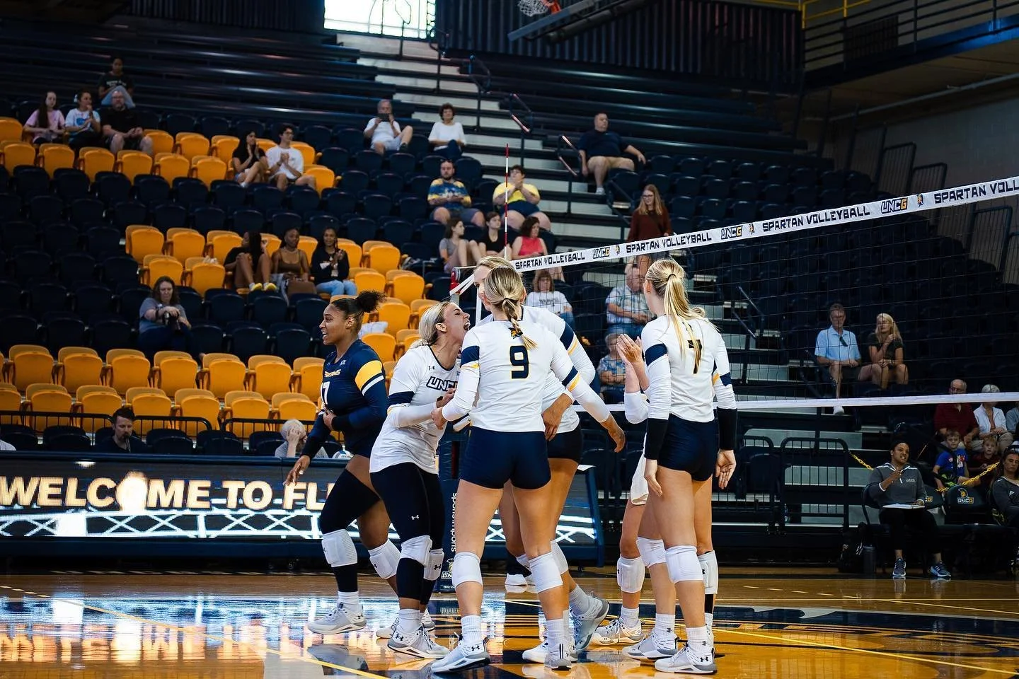 Back to work 🏐 
..
..
..
#uncg #letsgog #volleyball