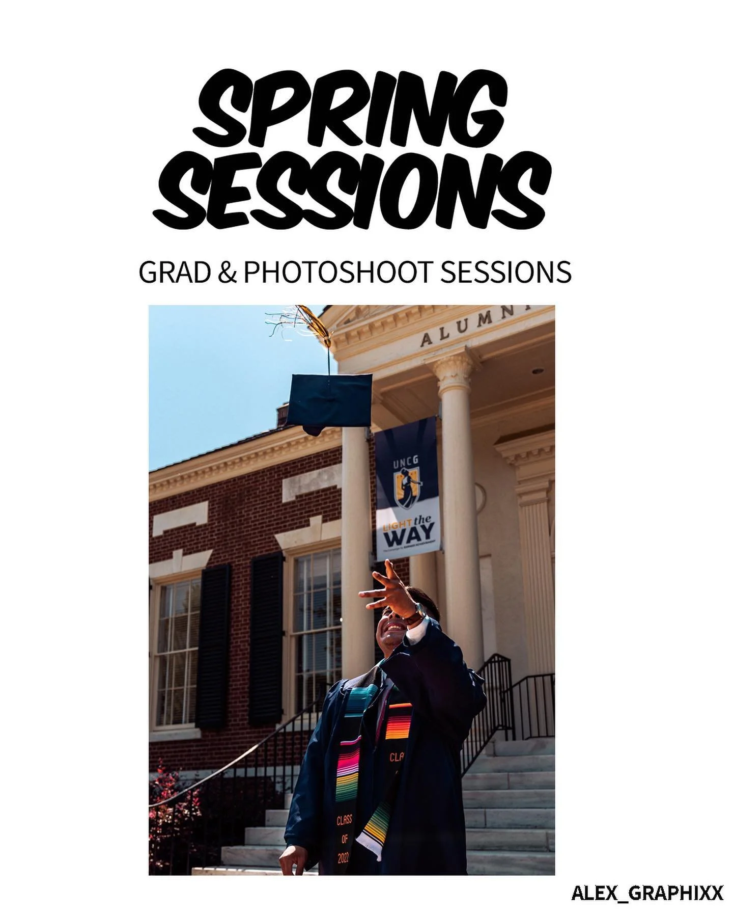 SPRING IS HERE ☀️ 
Dm for bookings/questions!
..
..
..
#photoshoot #graduation #spring