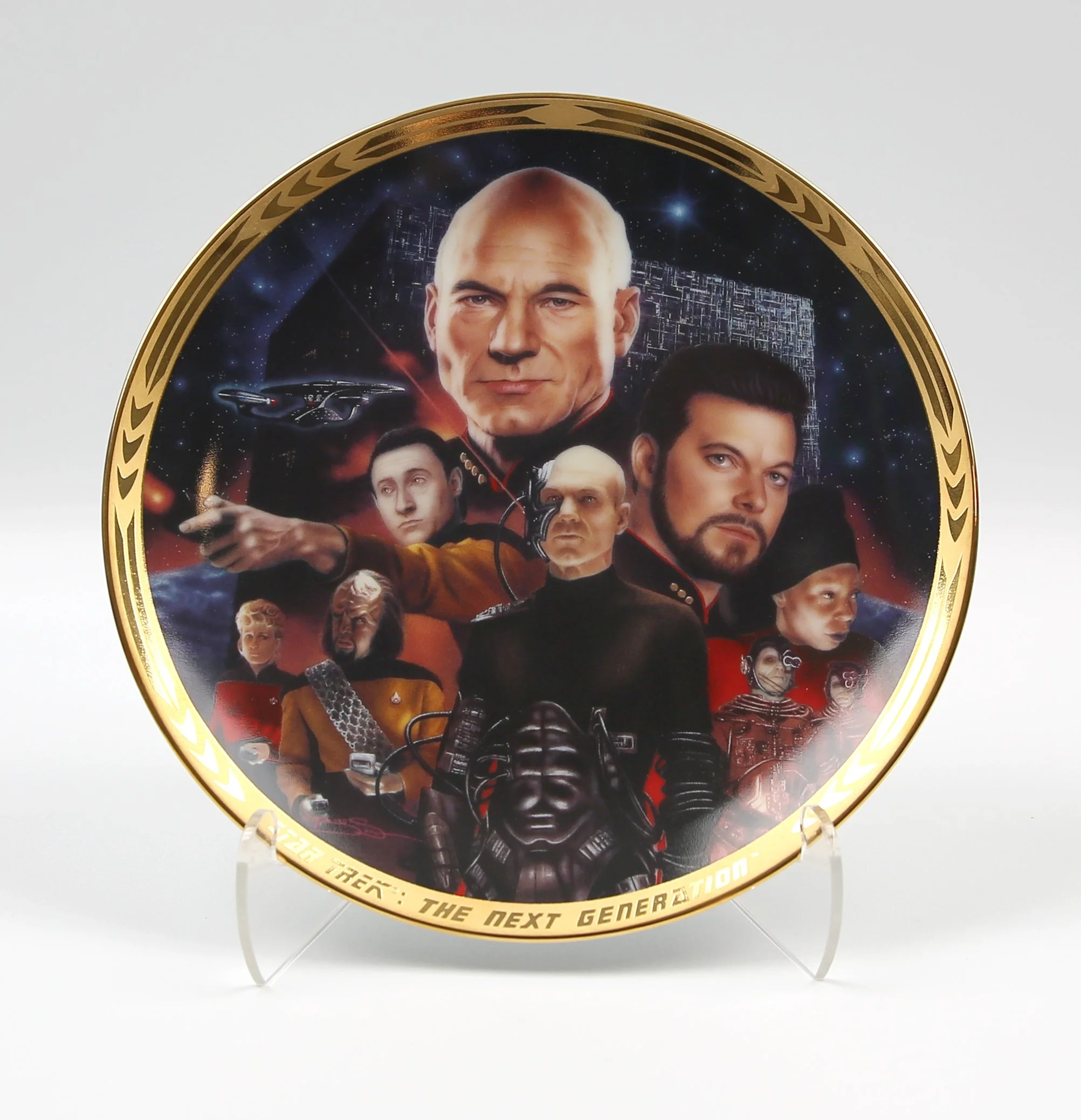 1991 - 1996 Star Trek Hamilton Collector Plates