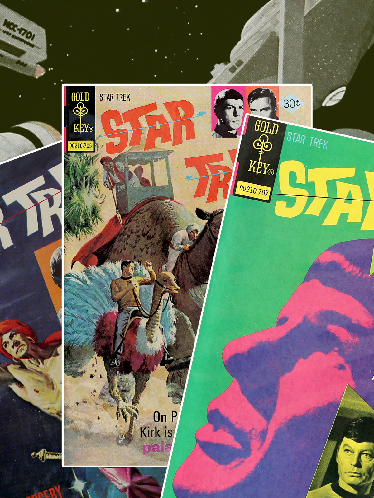 Star Trek Comics - Vintage Gold Key / Whitman 1967