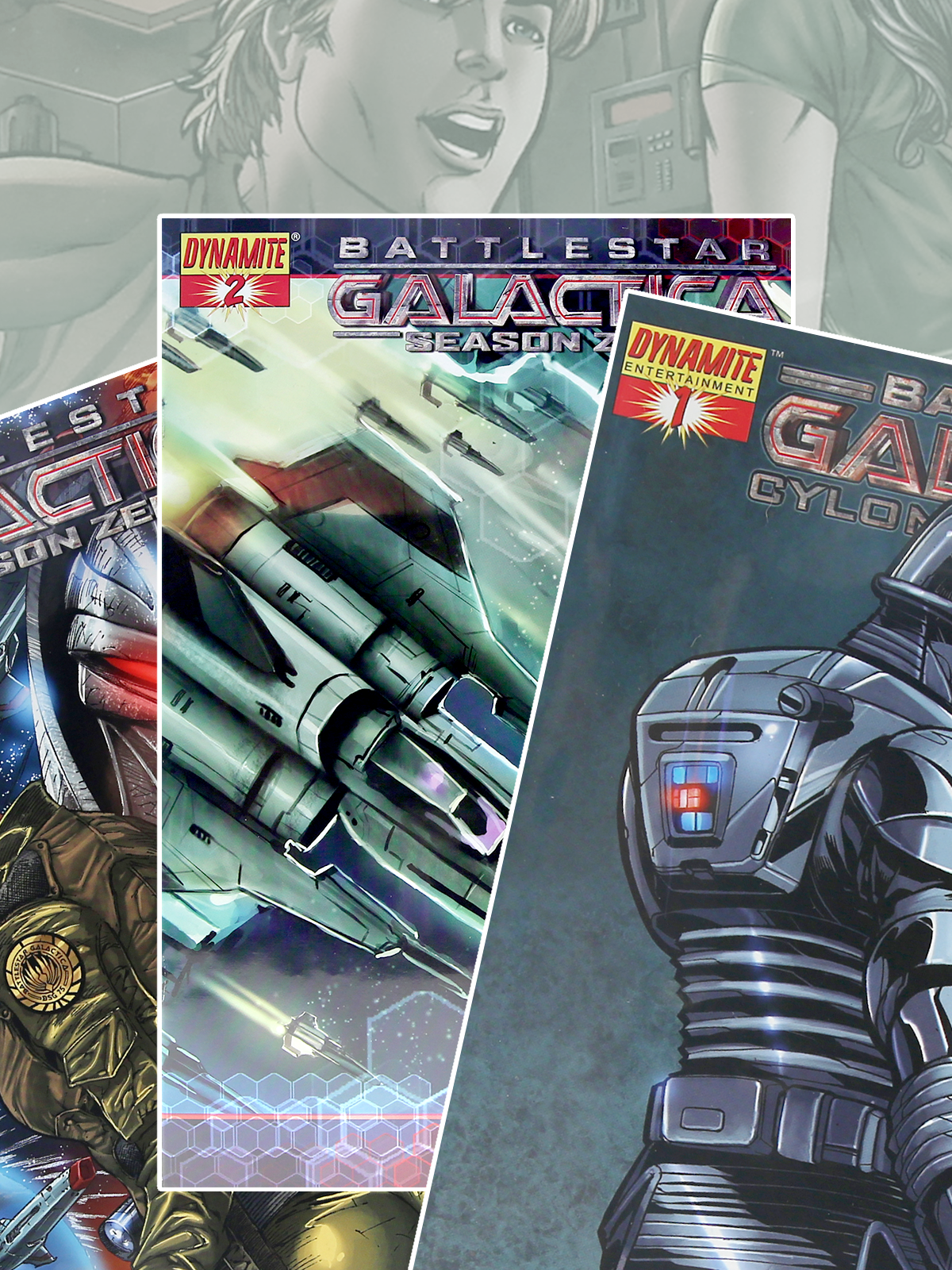 Battlestar Galactica Comics - Modern Dynamite