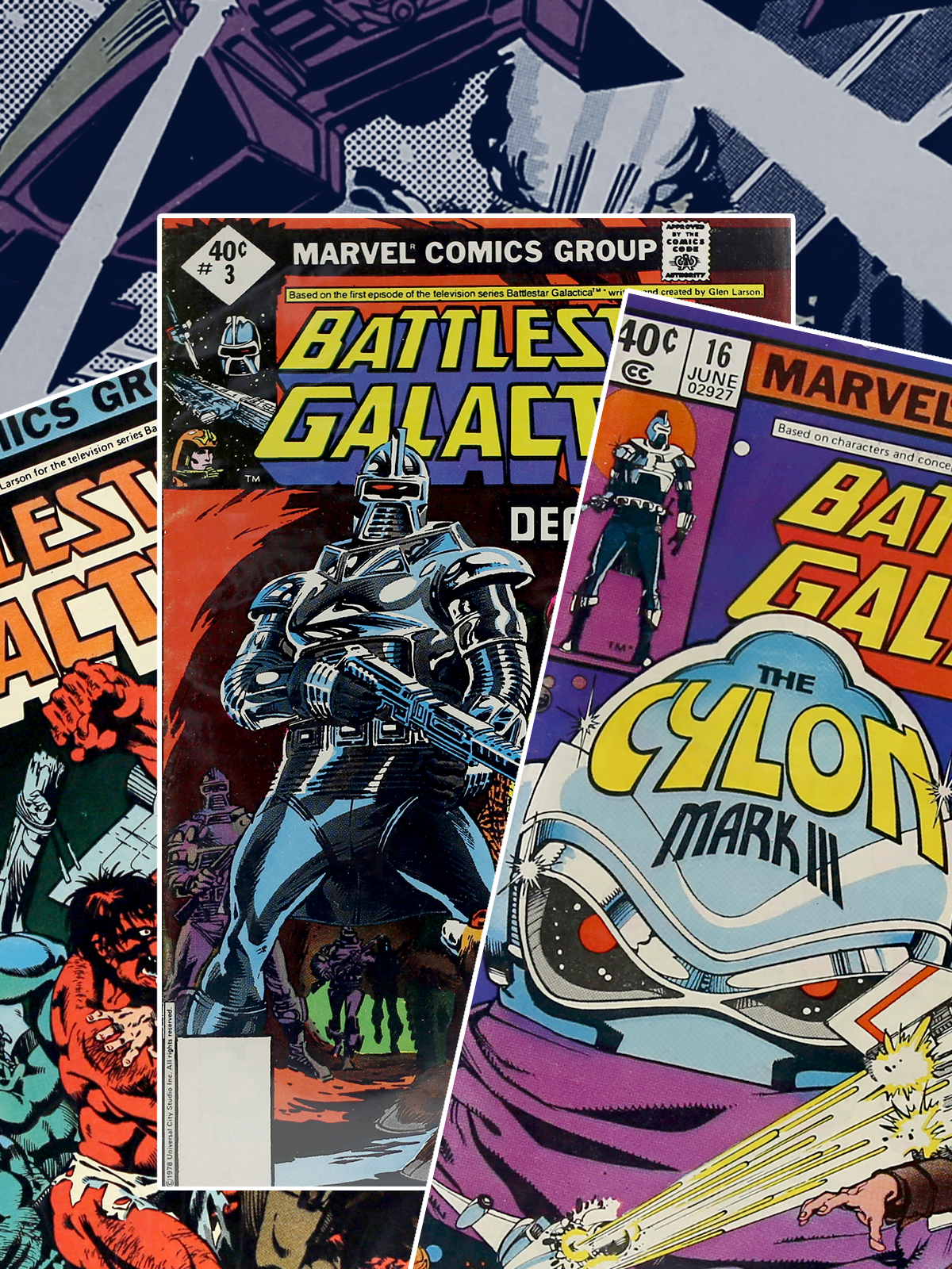 Battlestar Galactica Comics - Vintage Marvel 1979