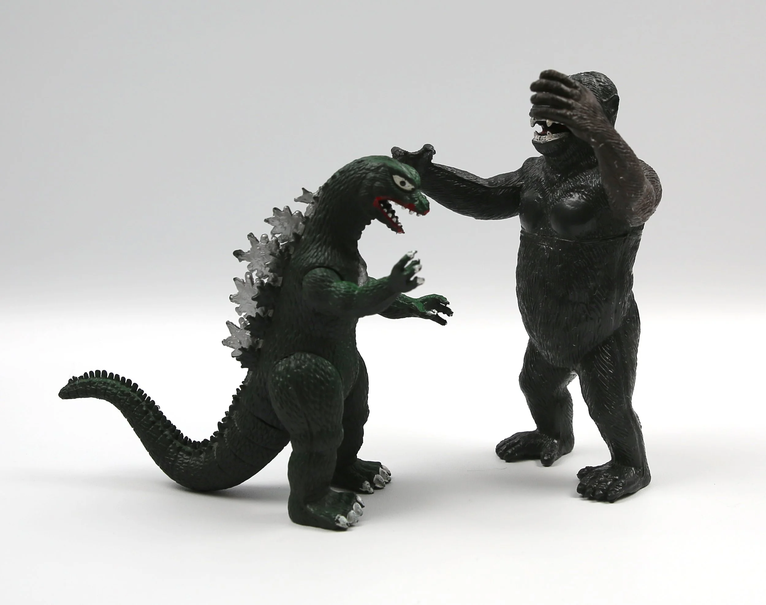 Vintage 1985 Imperial Toys Toho Godzilla vs King Kong Figure Lot