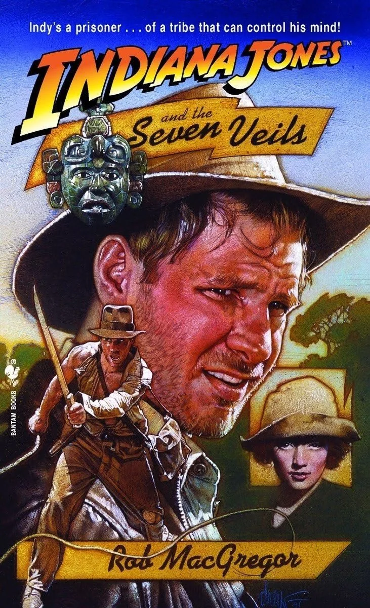 Indiana Jones and the Seven Veils 1991 Rob MacGregor Paperback