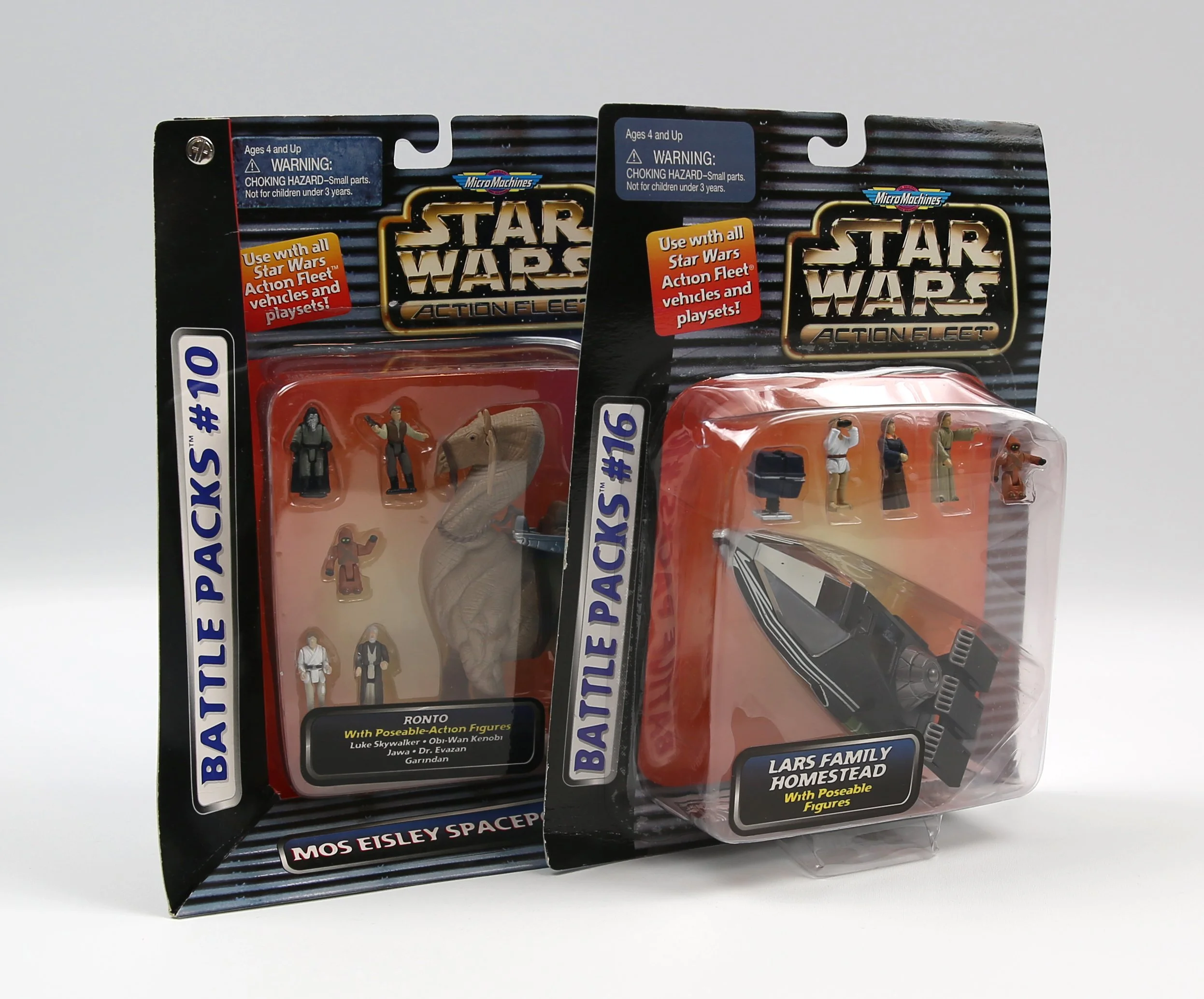 1997 Star Wars Micro Machines Battle Packs MOC Lot