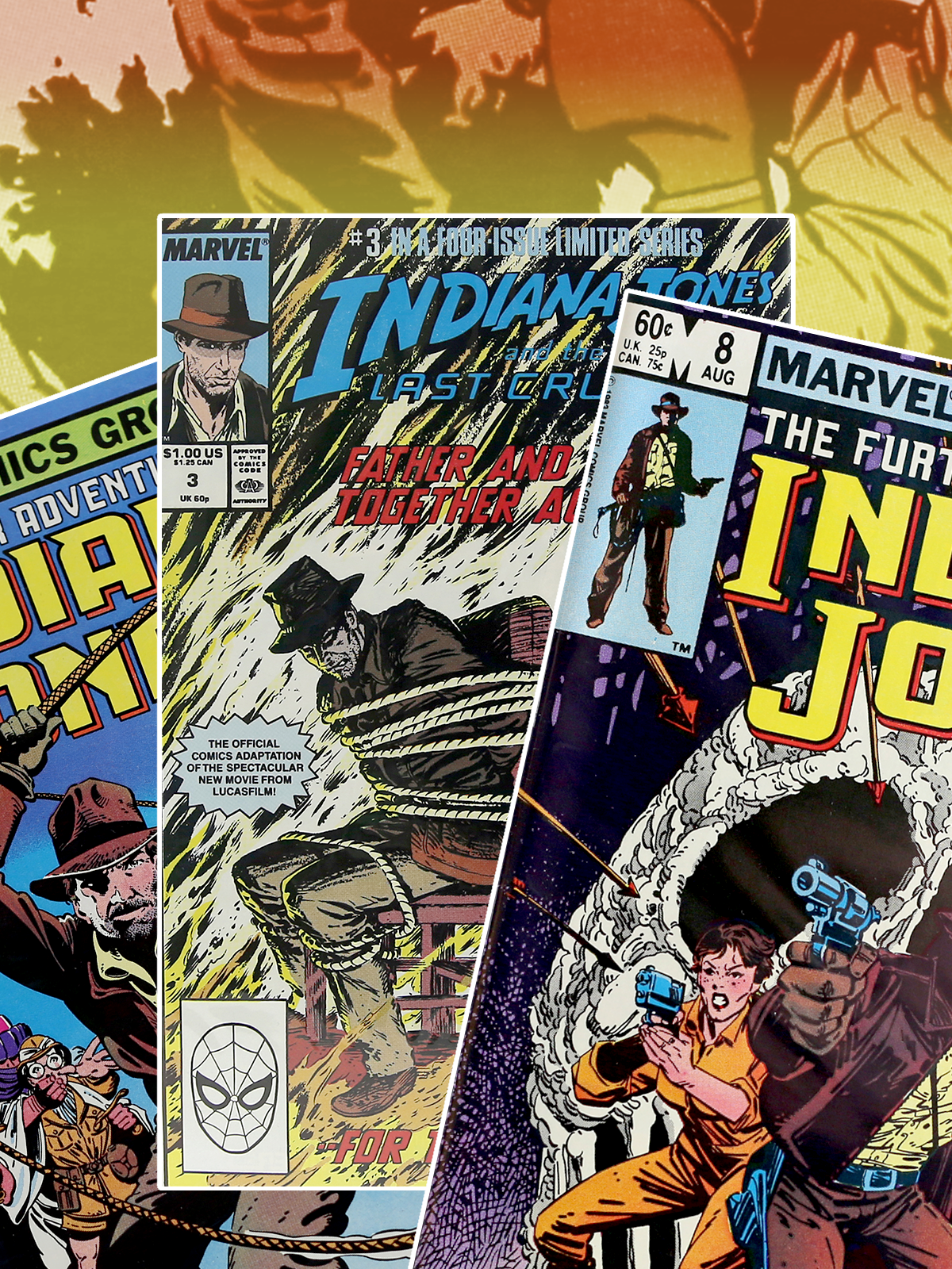 Indiana Jones Comics - Vintage Marvel 1983