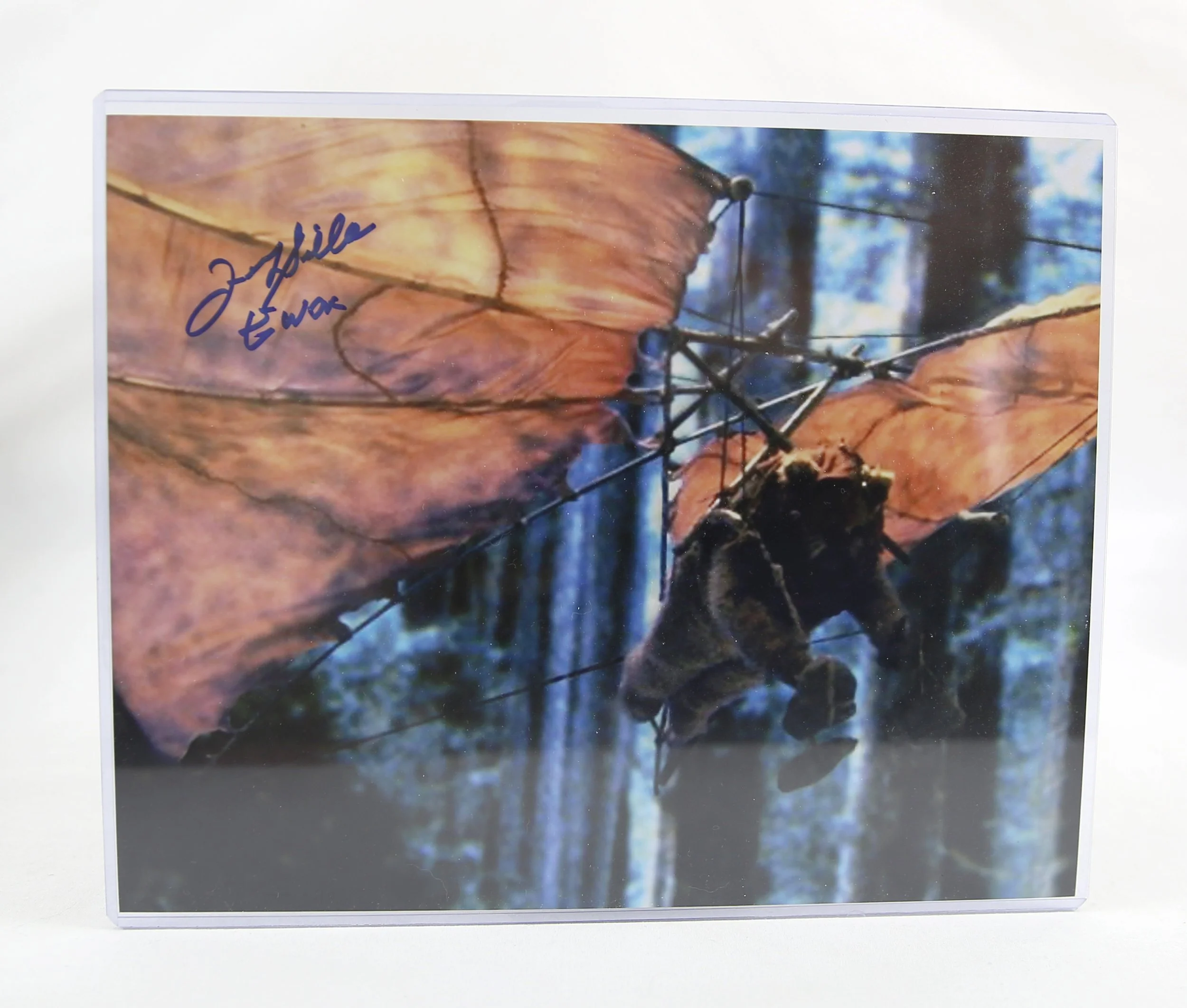 Glider Ewok 8x10 Photograph Signed by Felix Silla
