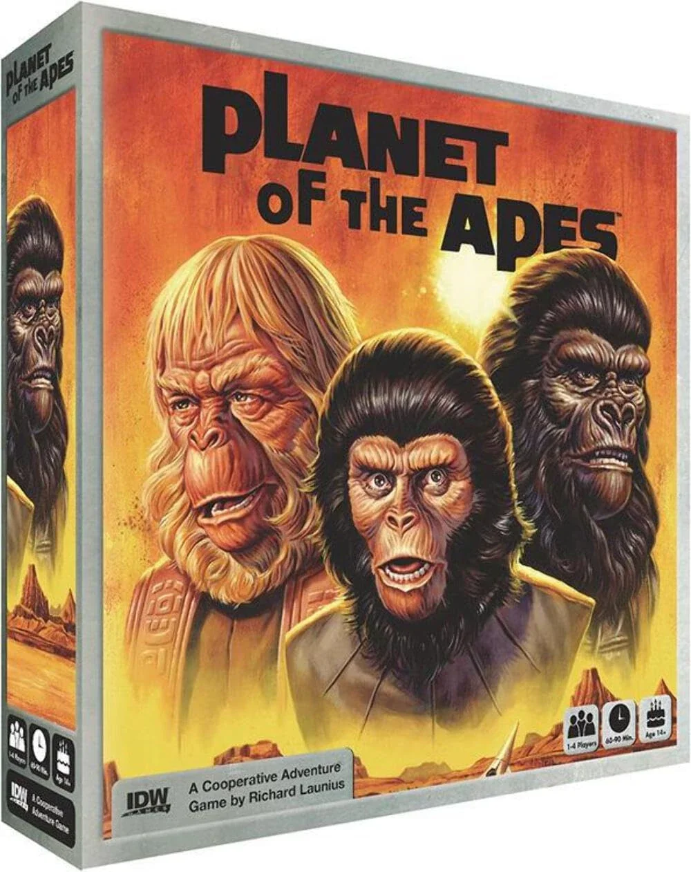 Planet of the Apes IDW Board Game Sealed 2017