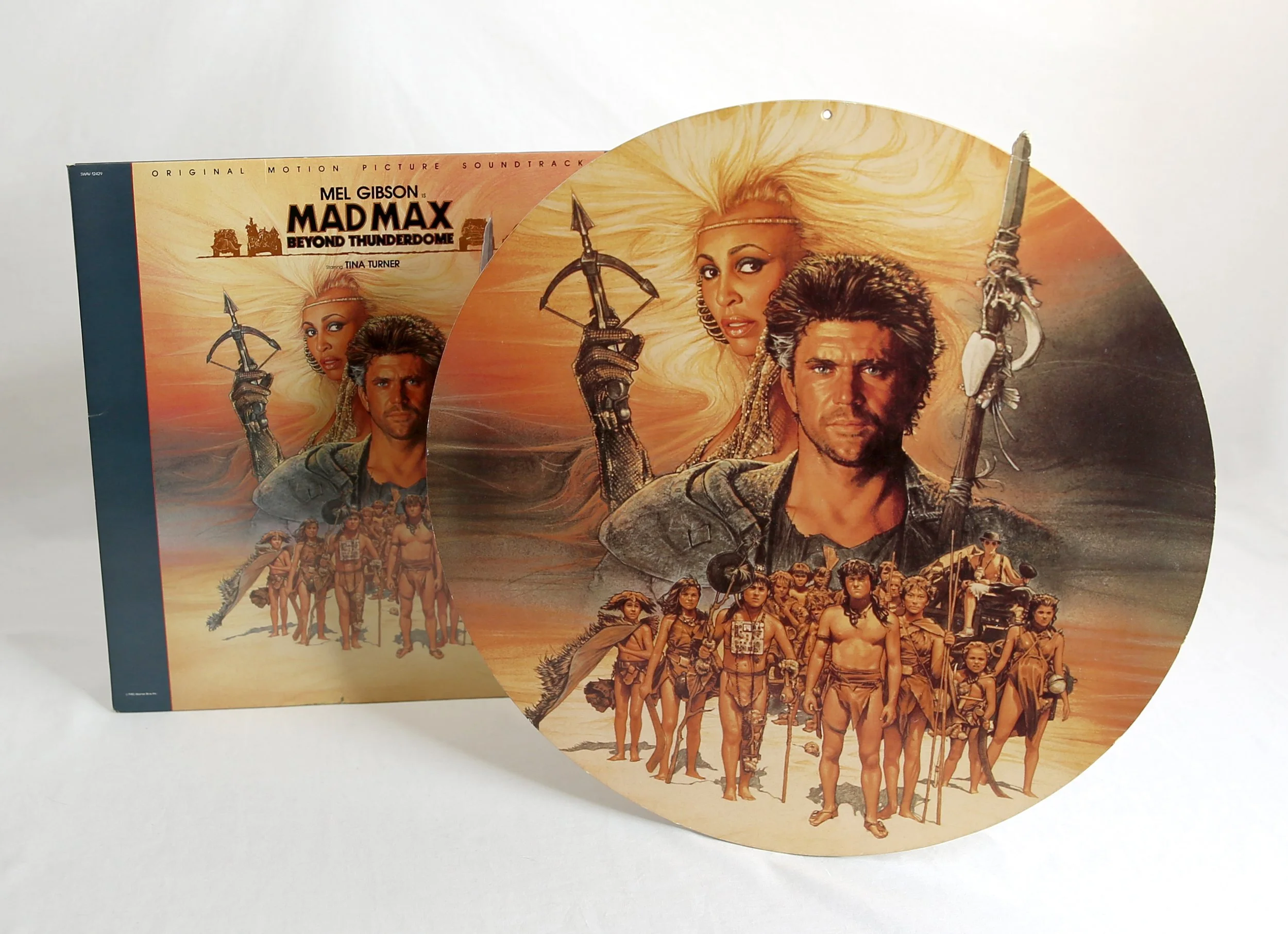 Vintage MAD MAX Promotional VHS Record Display Lot RARE