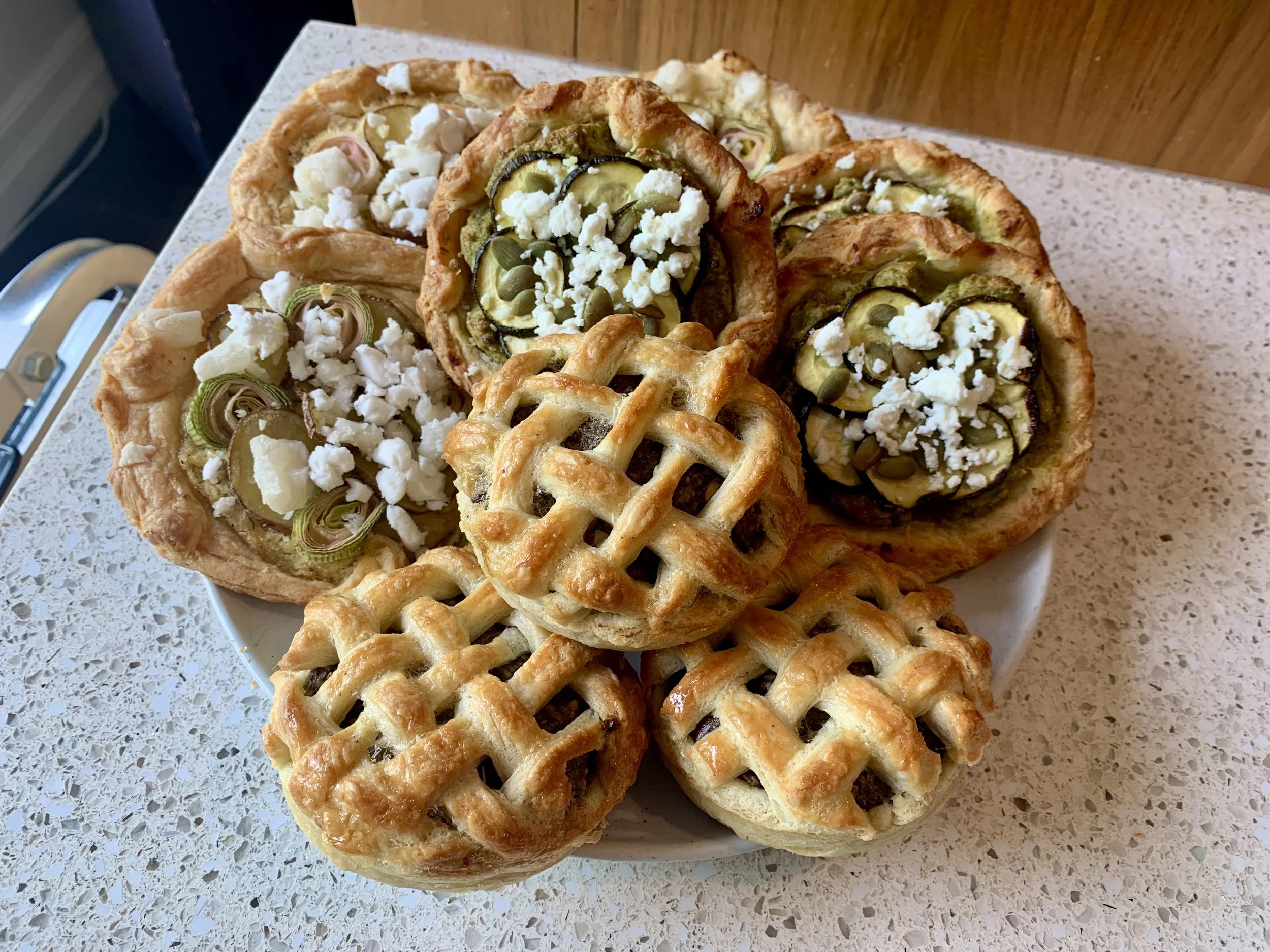Mushroom & Walnut Mini Mince Pie