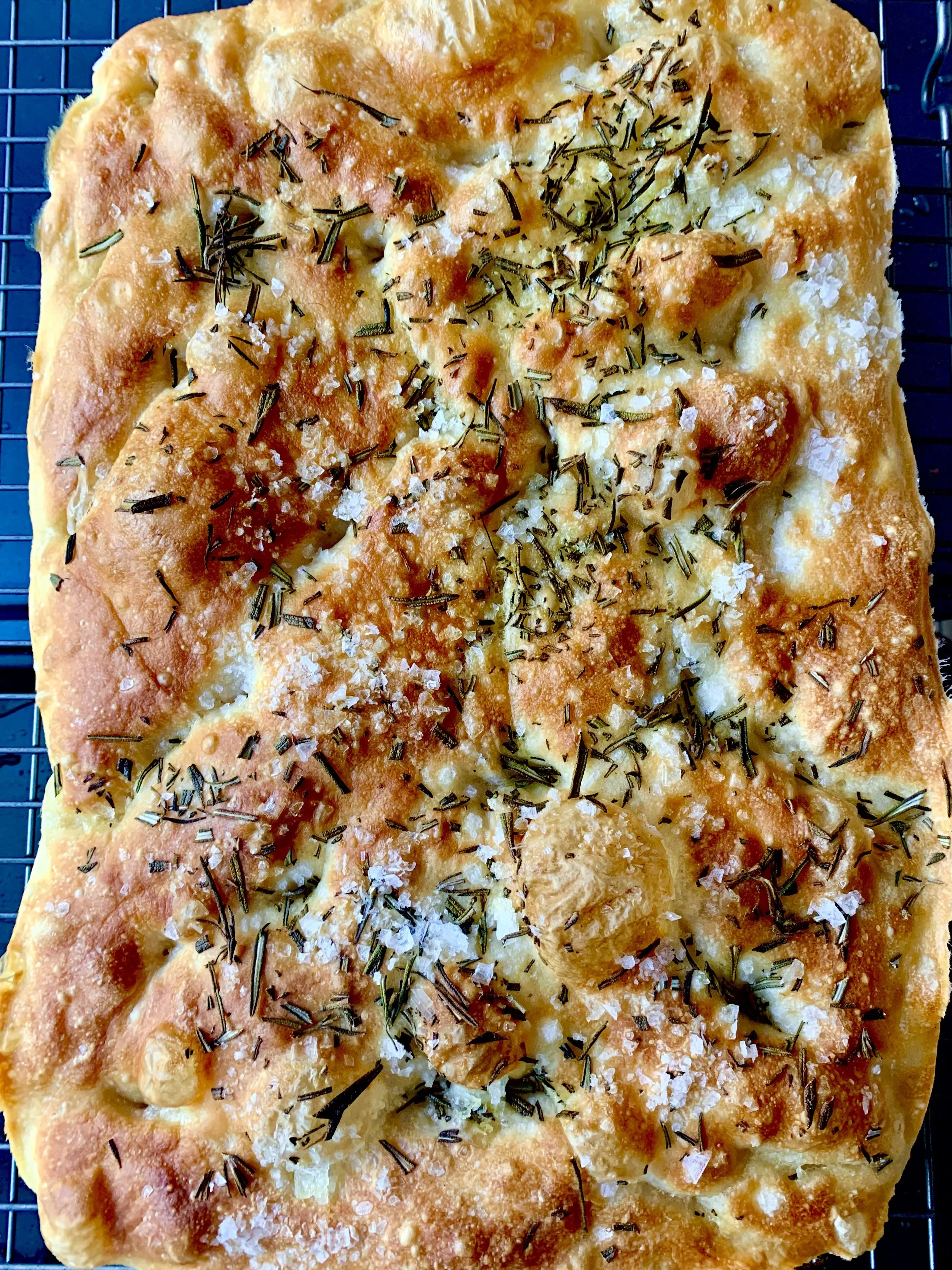 Rosemary Sea Salt Focaccia