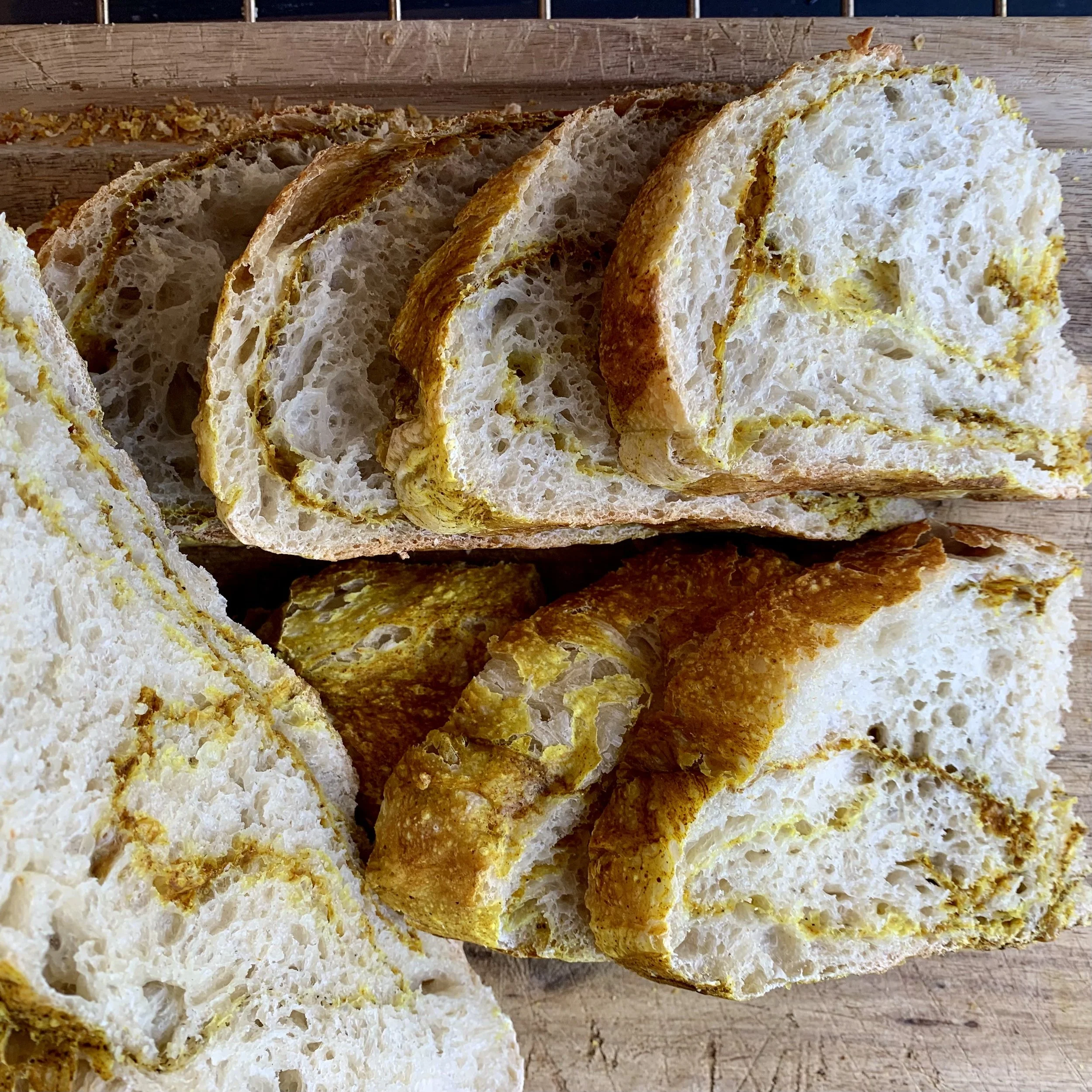 Turmeric & Black Pepper Sourdough