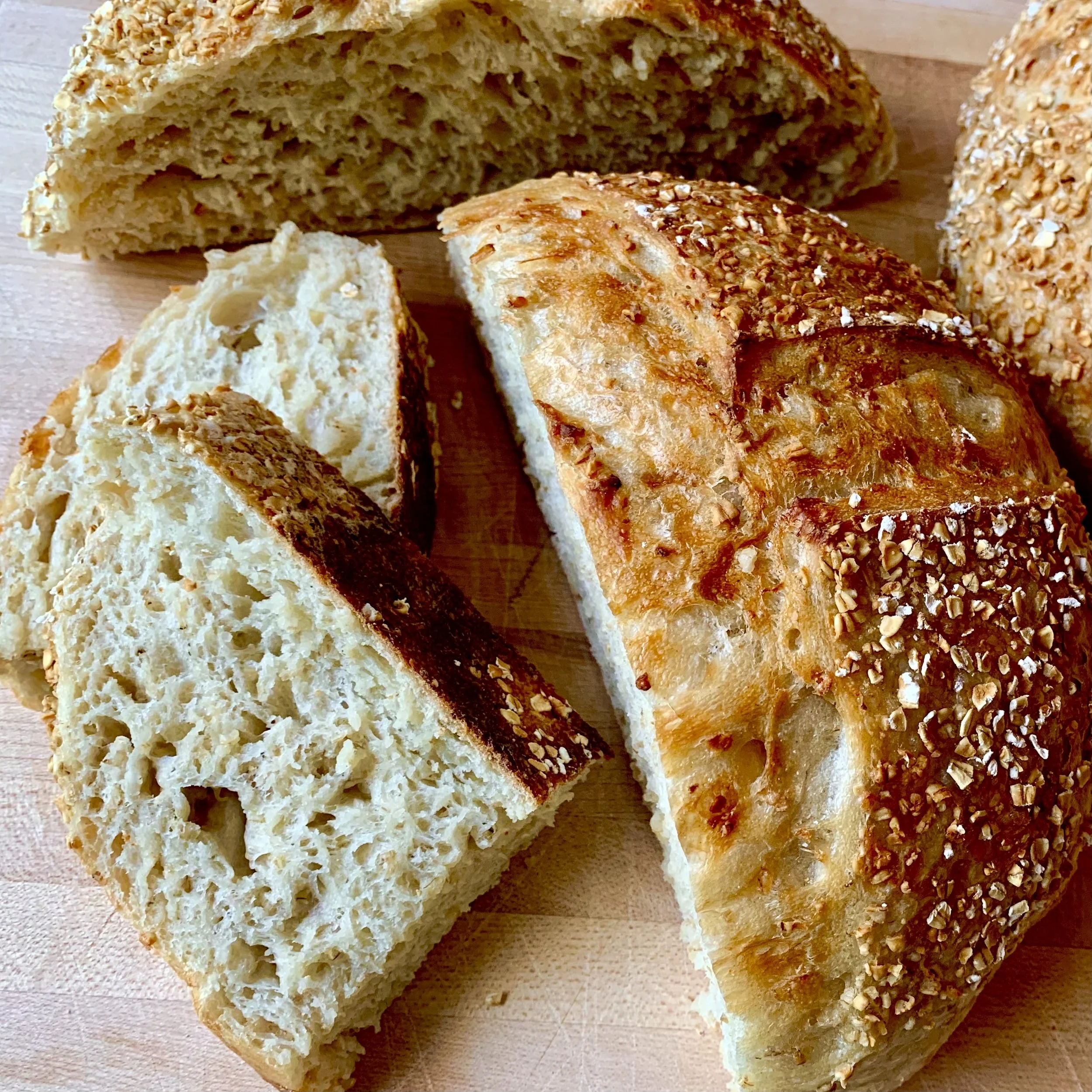 NEW: Honey & Oats Sourdough