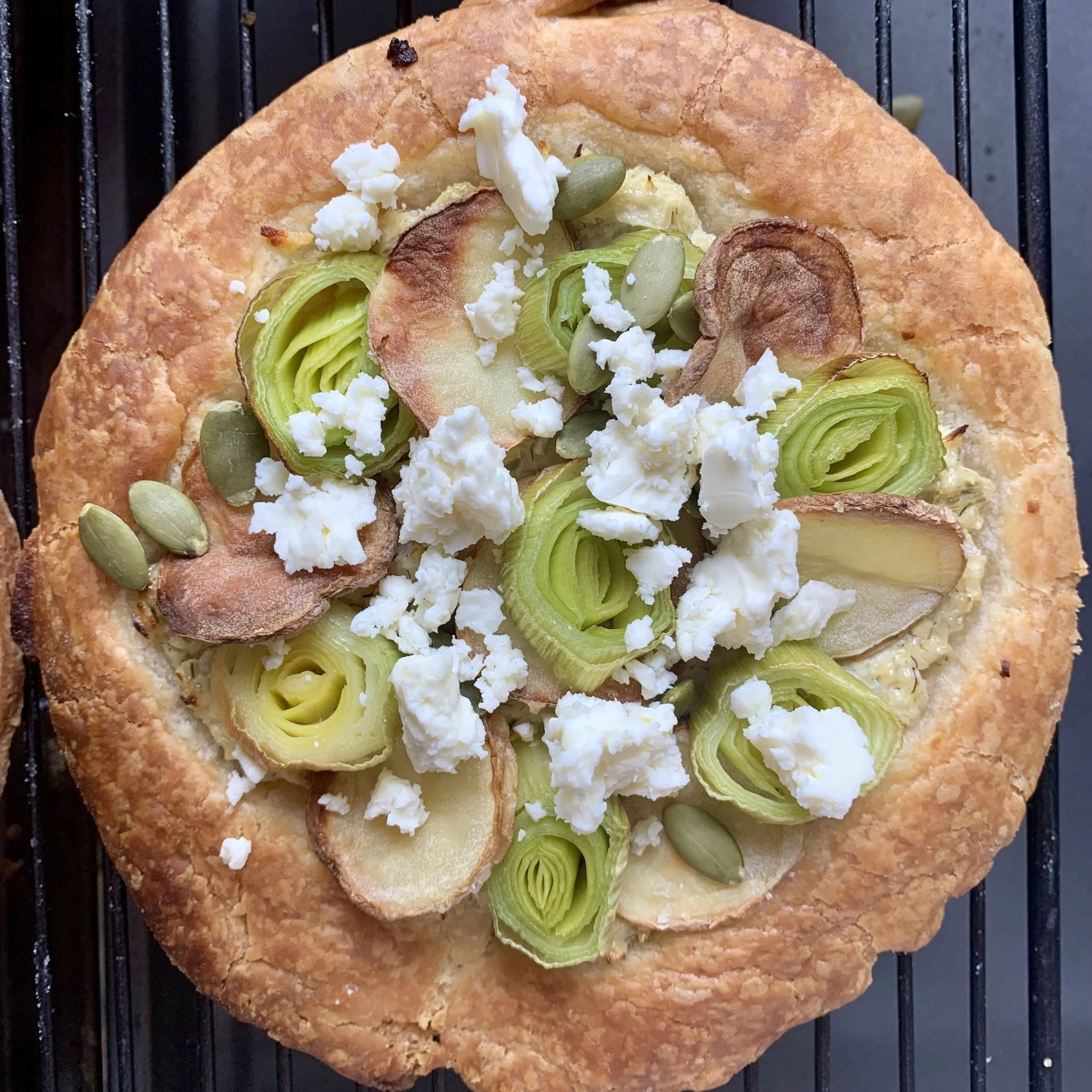 Leek & Potato Galette