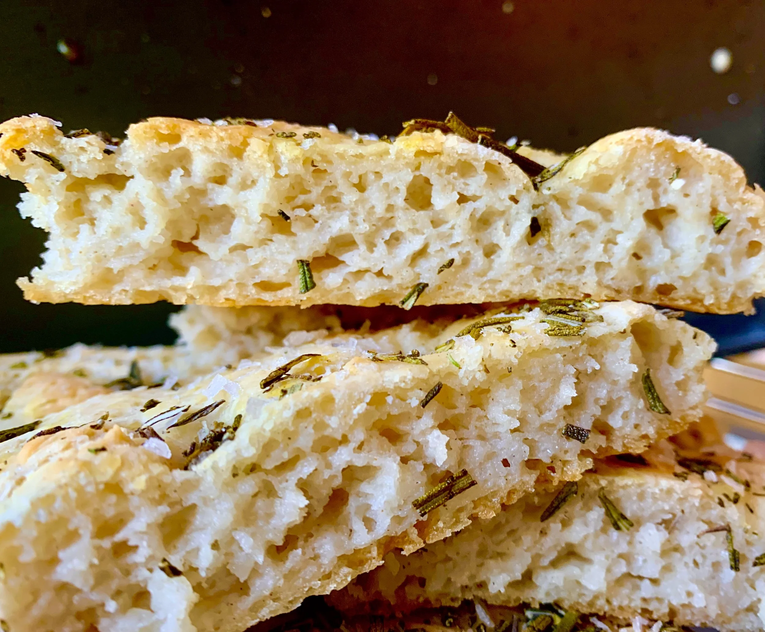Gluten Free Rosemary & Sea Salt Focaccia