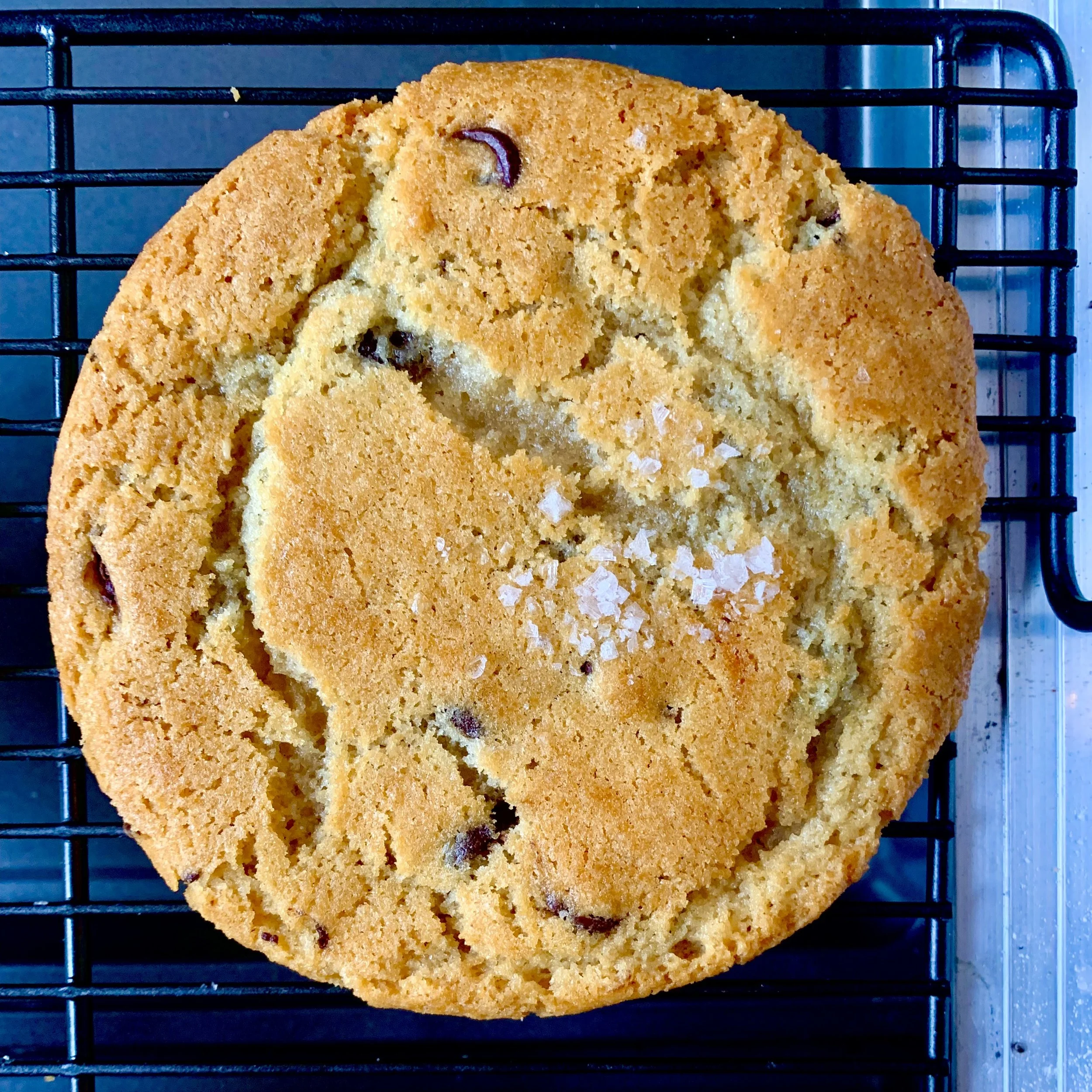 Sea Salt Chocolate Chip Cookies (6)