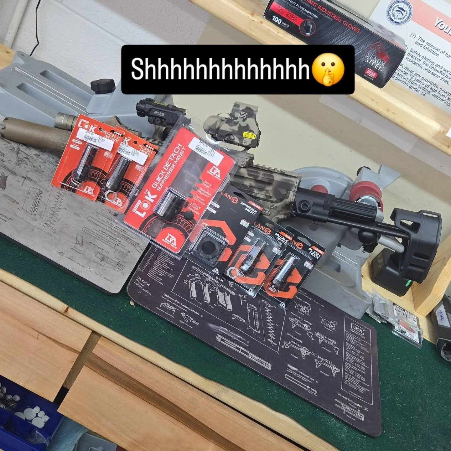 In case you missed it we carry accessories for all your suppressor needs!