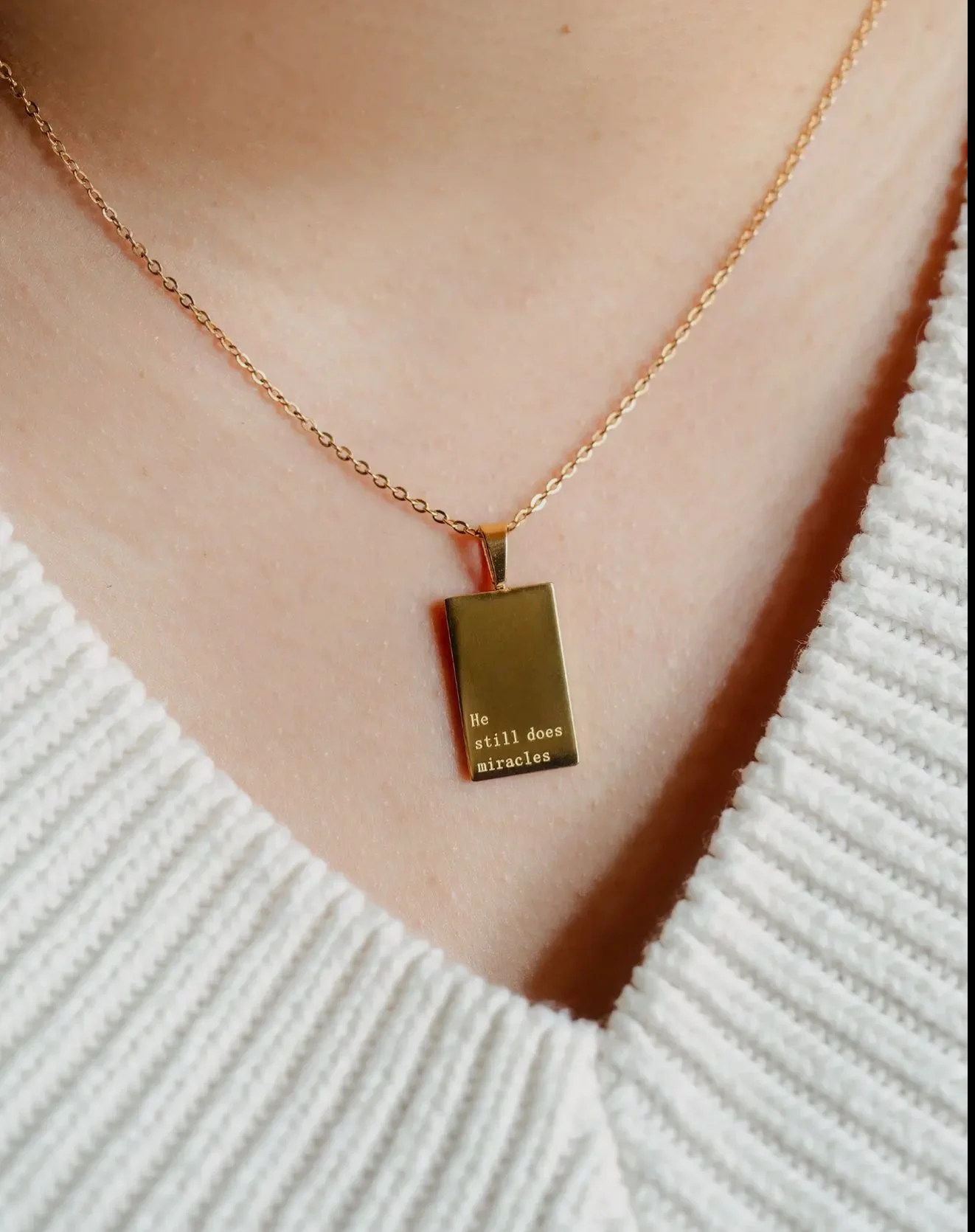 He Still Does Miracles Necklace