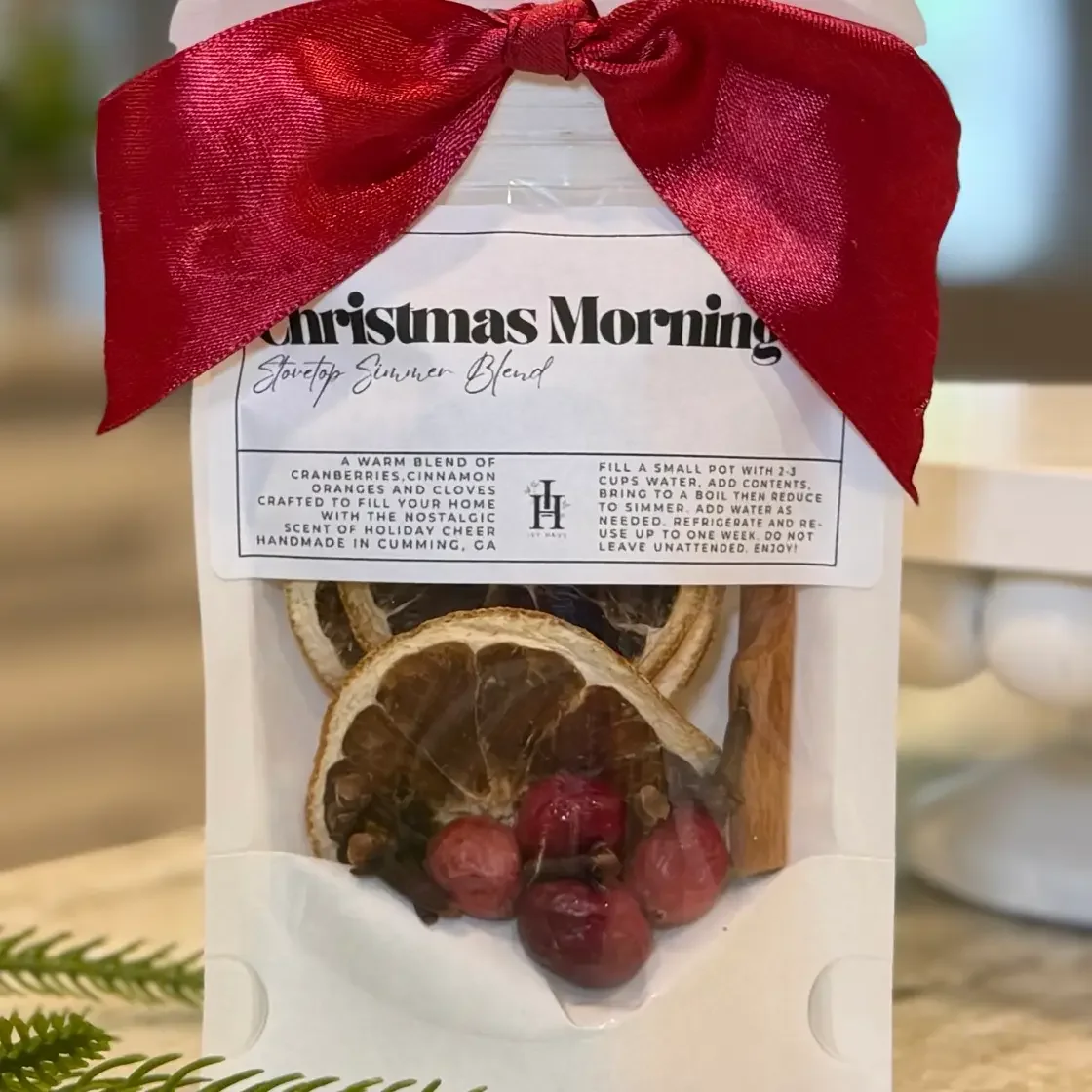 Christmas Morning Stovetop Simmer Potpourri