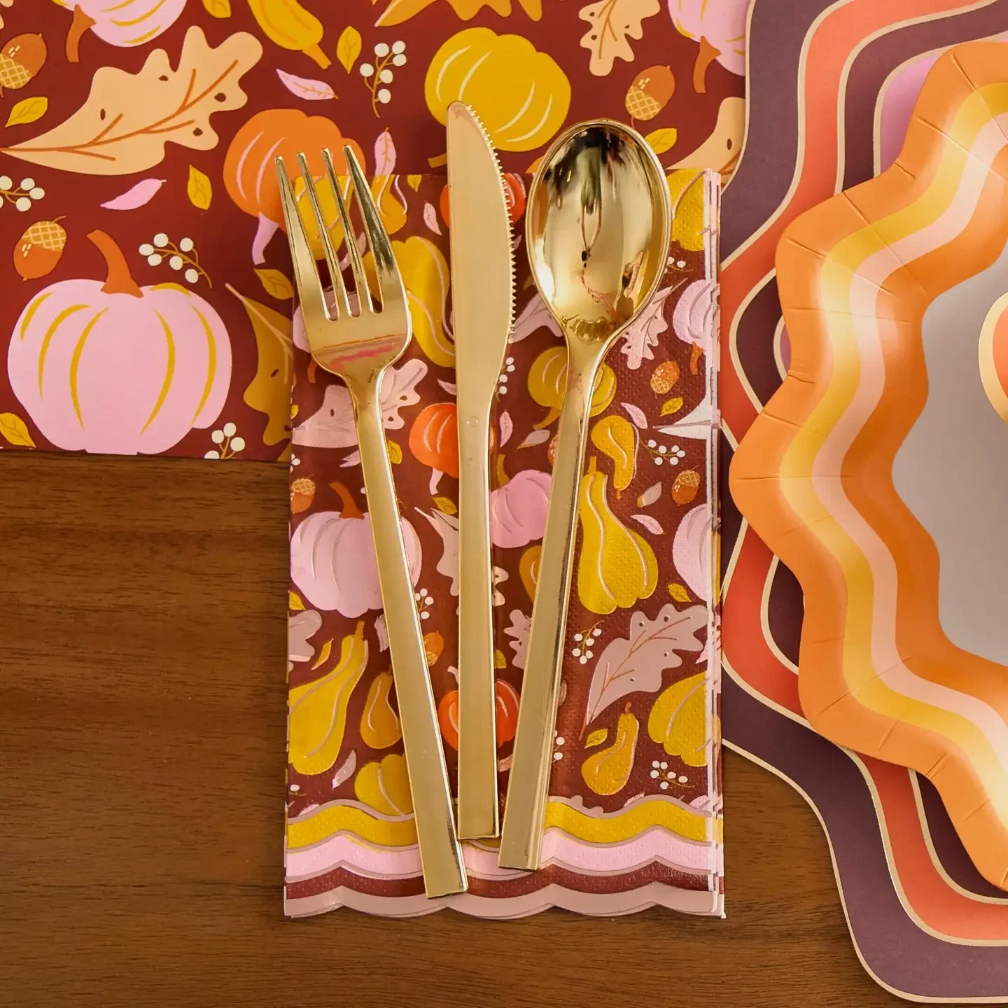 Gourdgeous Gatherings Guest Napkin