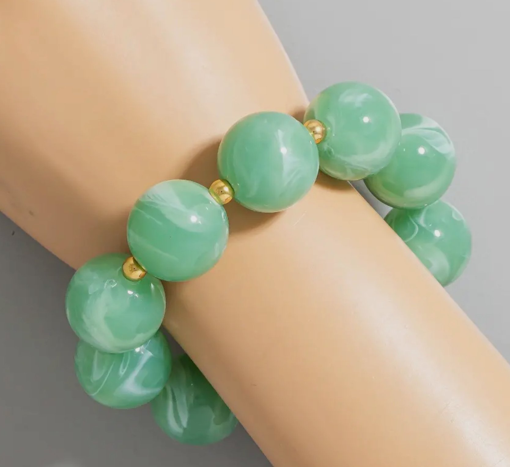 Marble Bead Bracelet
