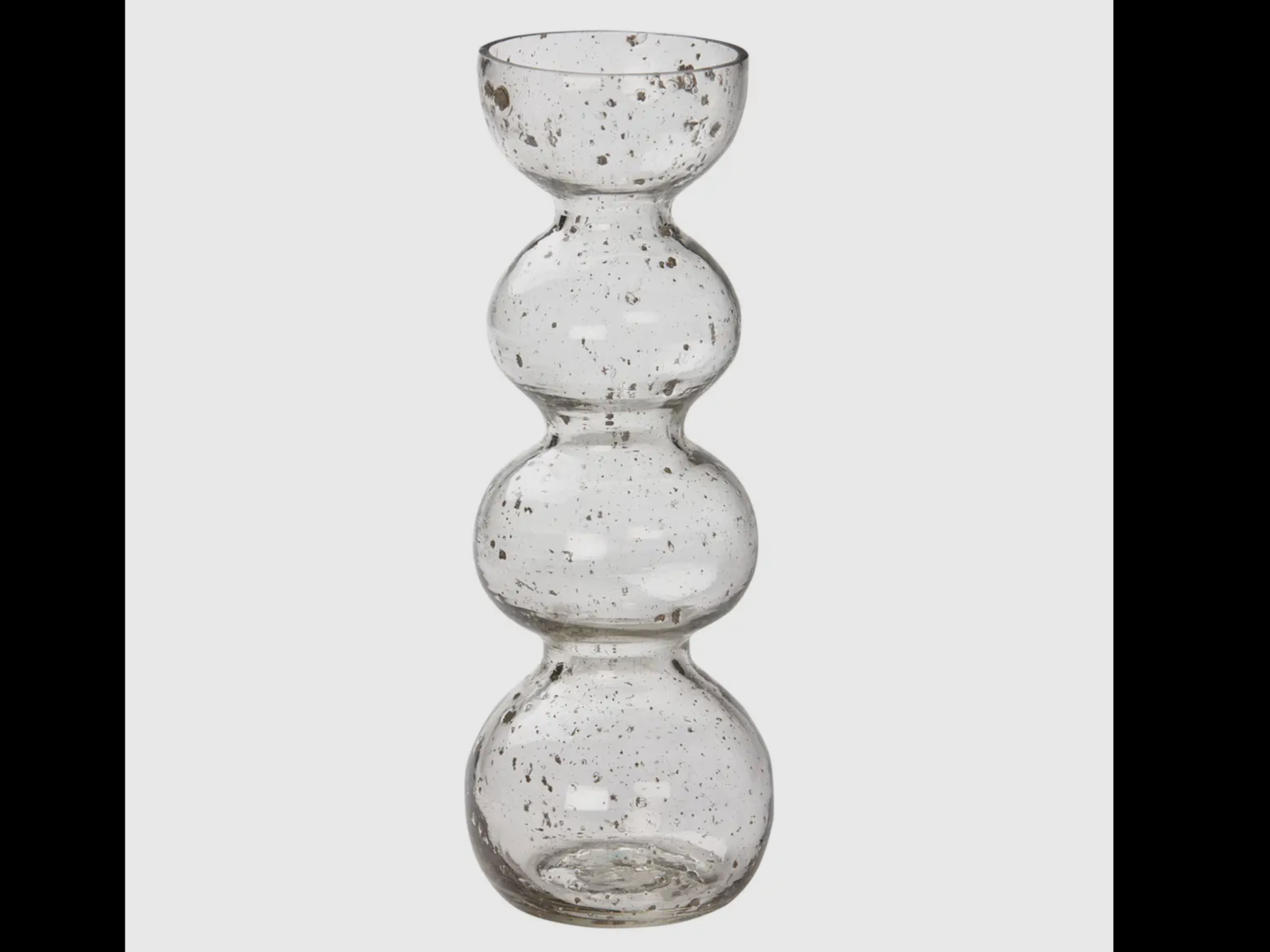 Glass Pebble Vase