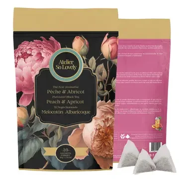Peach & Apricot Black Tea — Lush, Fruity & Refreshing