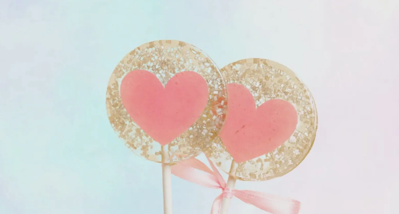 Pink Heart Lollipop
