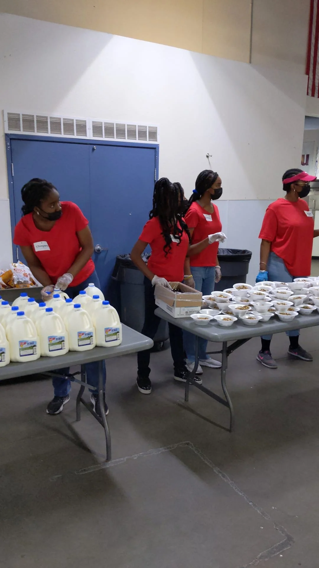 2023 AFA Volunteers at St Vincent De Paul