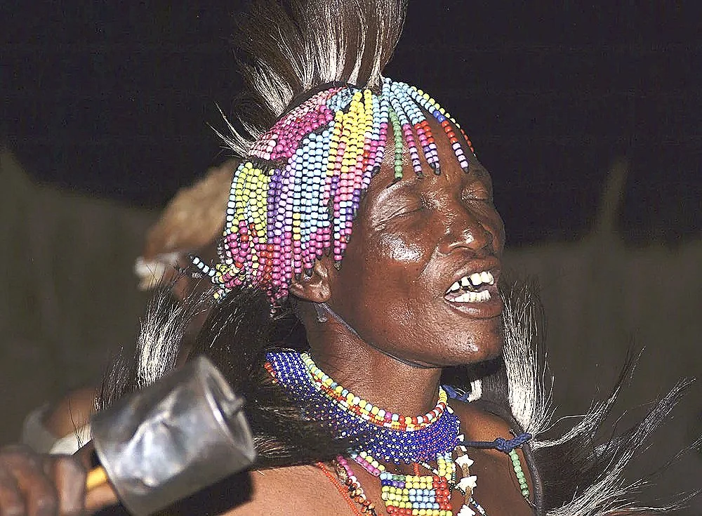 San Person, Botswana