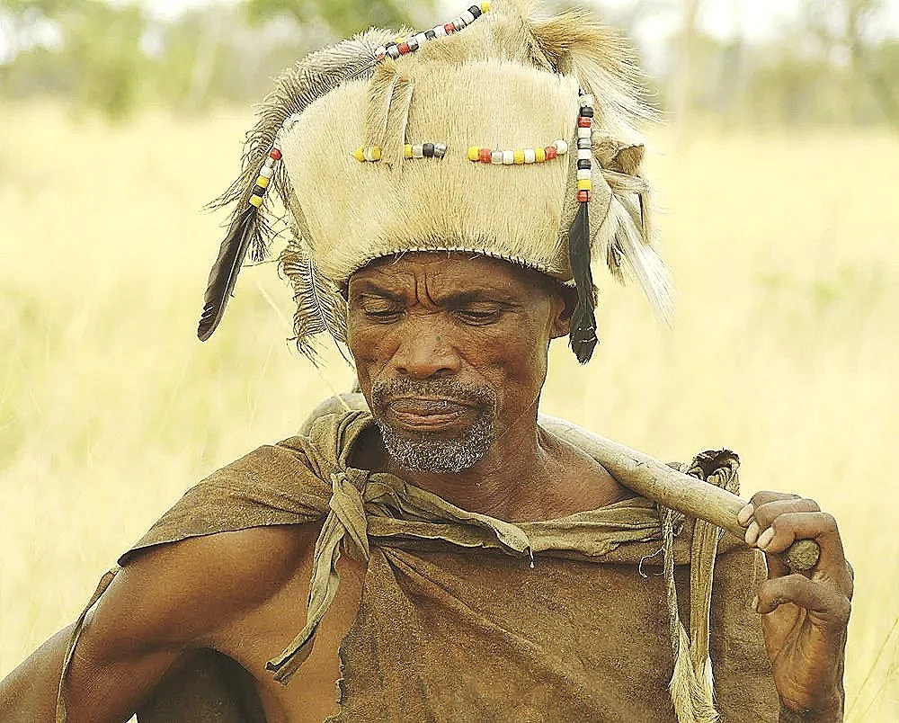 San Person, Botswana