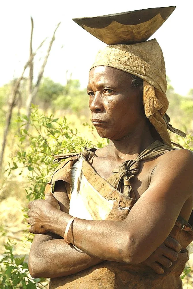 San Person, Botswana
