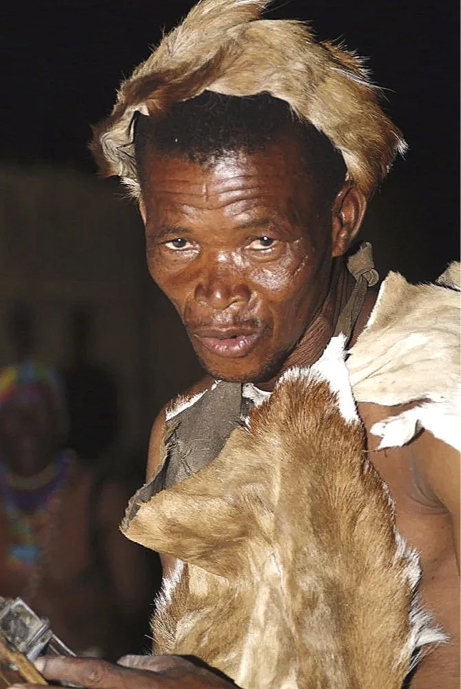 San Person, Botswana