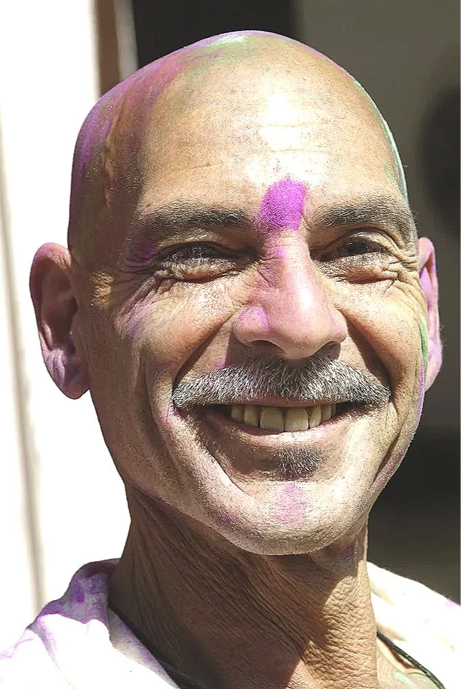 Celebrating Holi, India