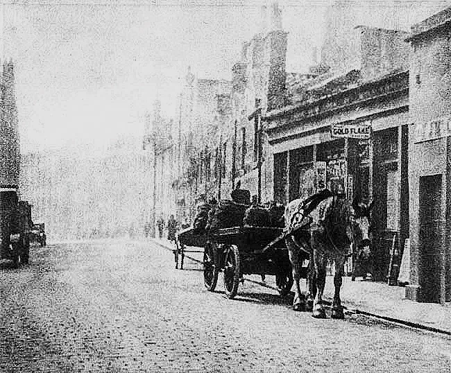 Street scene - Kovno (Kaunas) 19th Century
