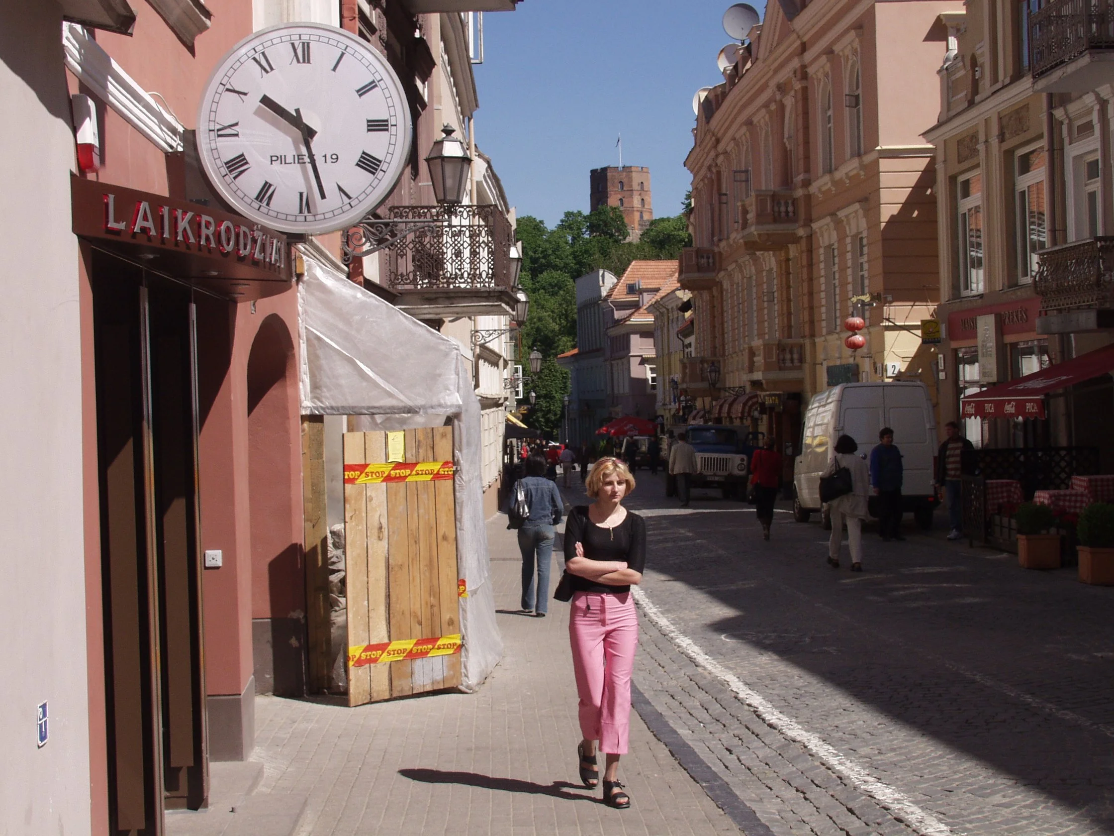 Vilnius street scene
