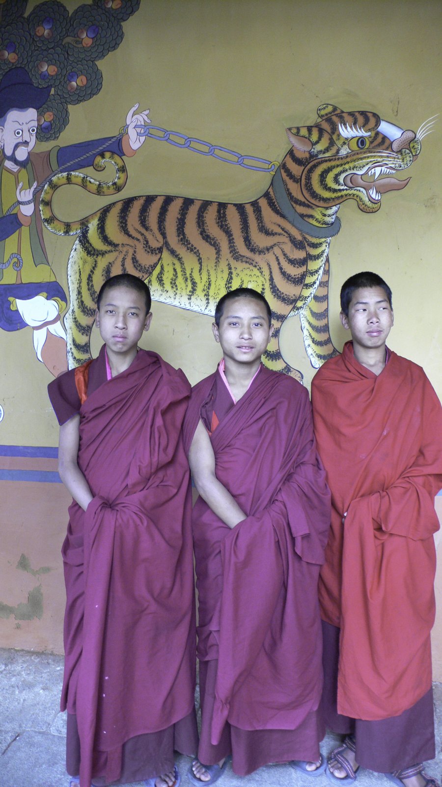 Novice Buddhist Monks