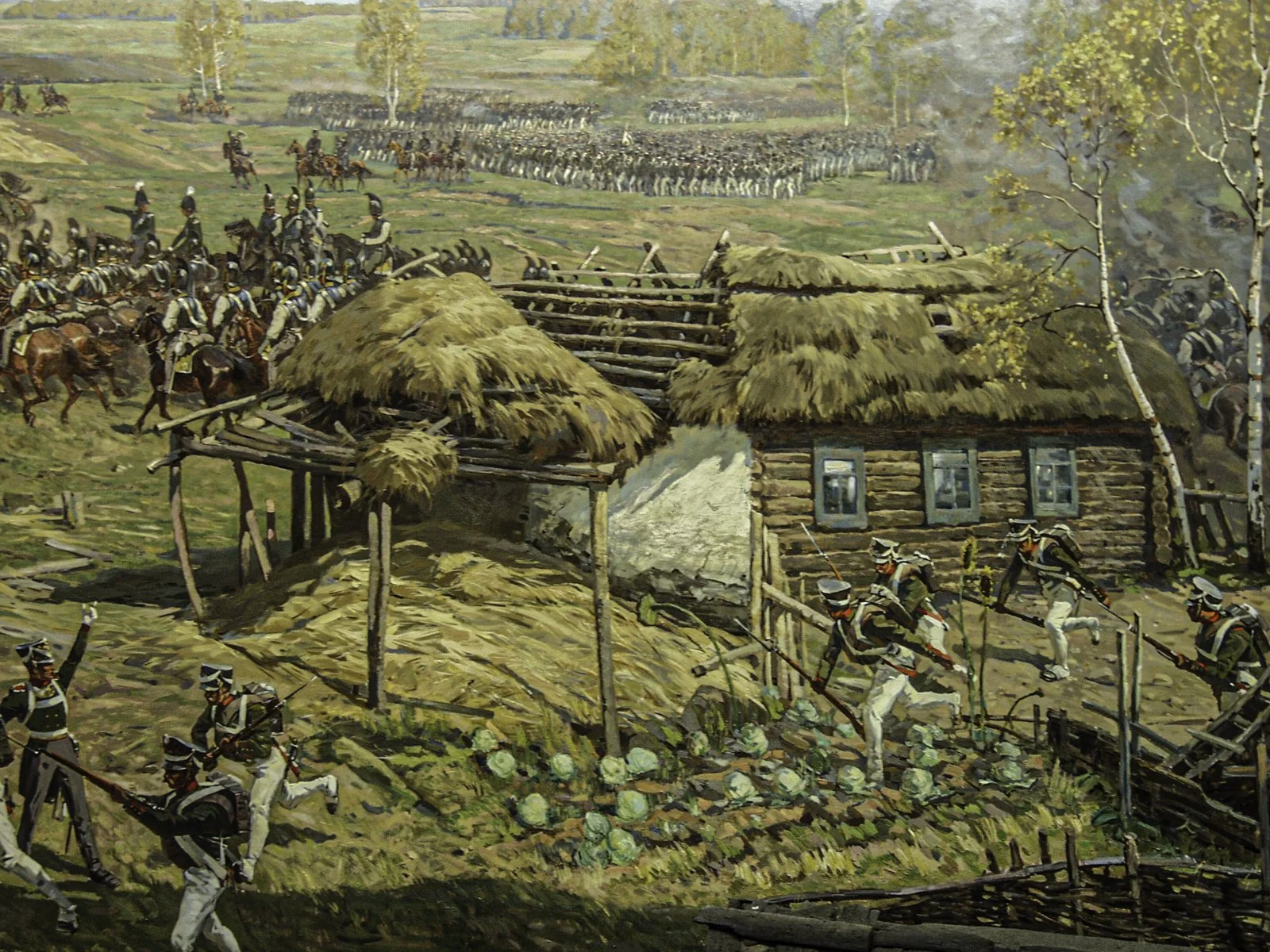 French Infantry Running into position