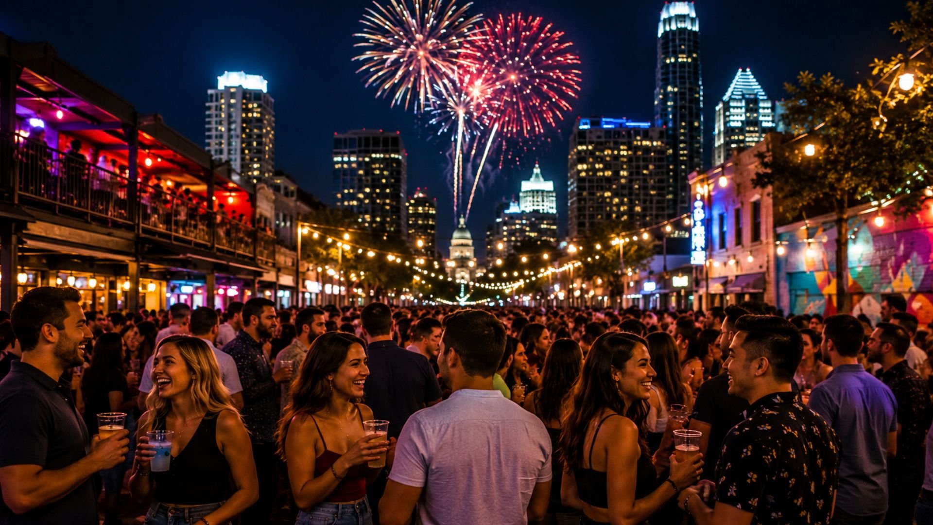 Downtown Austin's 4th of July Bar Crawl 2026