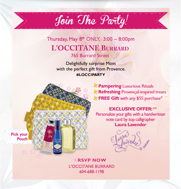 Loccitane en provence - mothers day