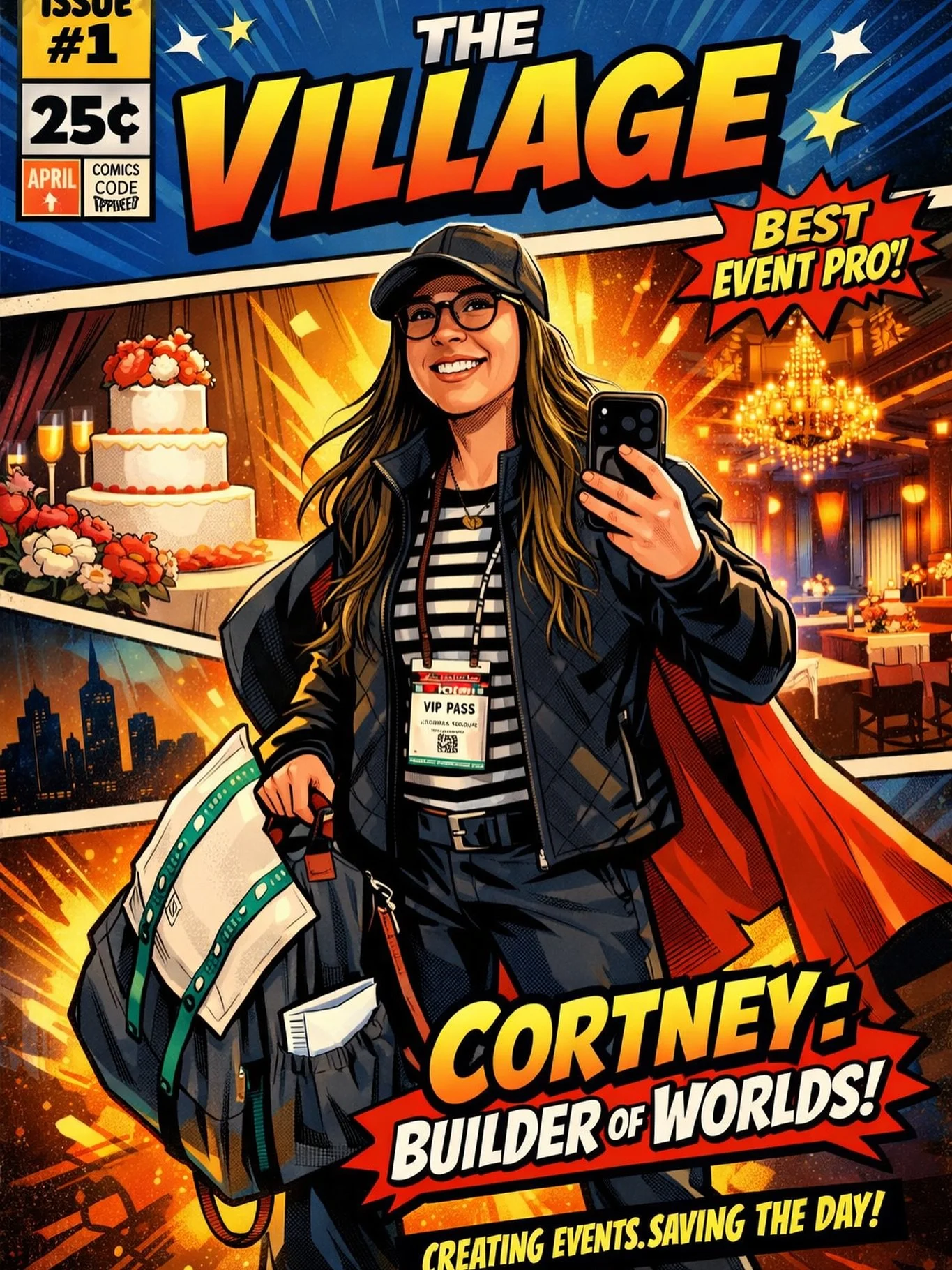 Is this going to look bad on our feed? Probably. But is it worth it? Also yes. 😂 Please go to ChatGpt right now and tell it to build a comic book cover of you with what it has learned about you. 

You&rsquo;re welcome. 
- Builder of Worlds