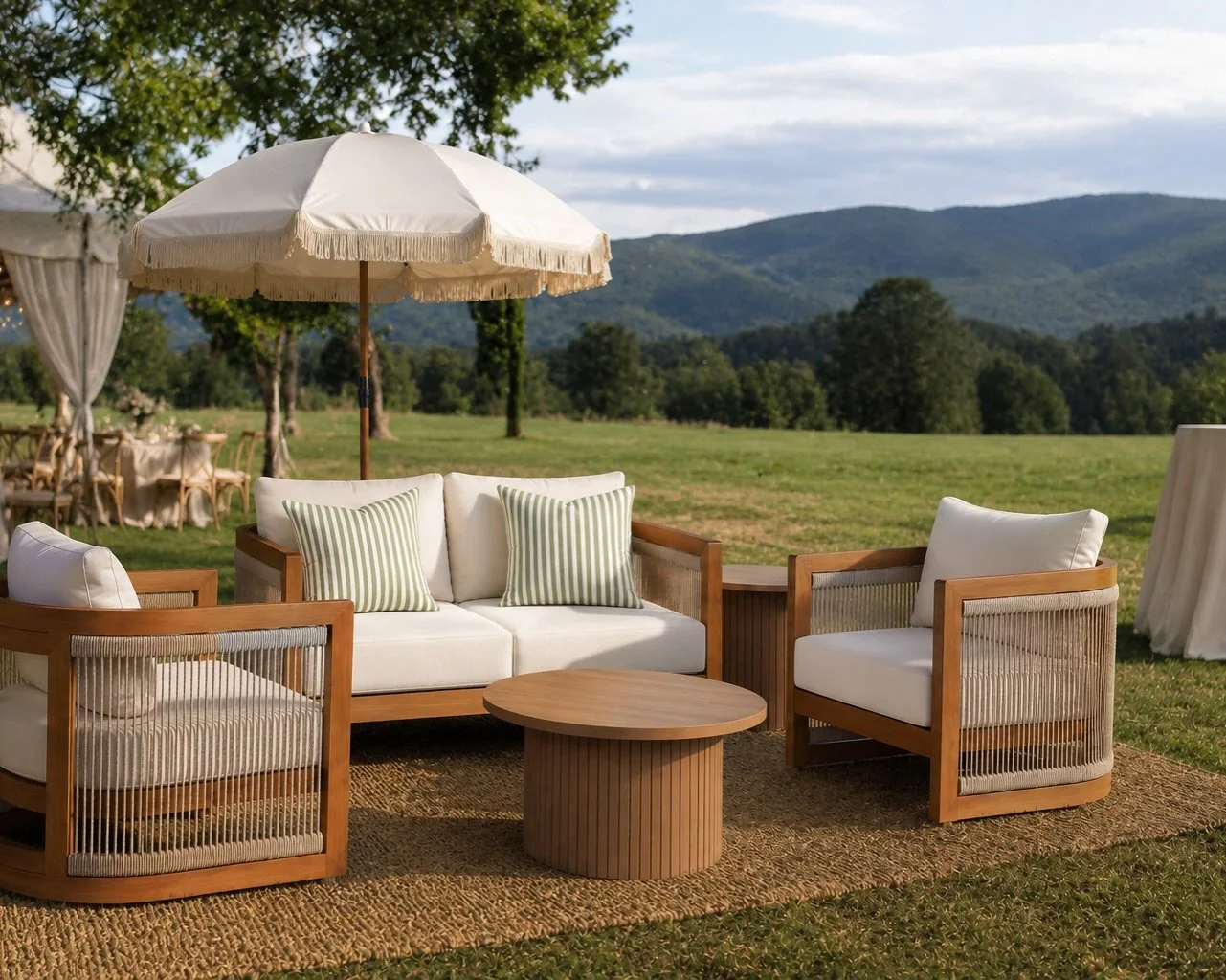 Don&rsquo;t leave your guests standing! You can book our Garden Lounge for the perfect outdoor (or indoor) event in East Tennessee! 🍾
