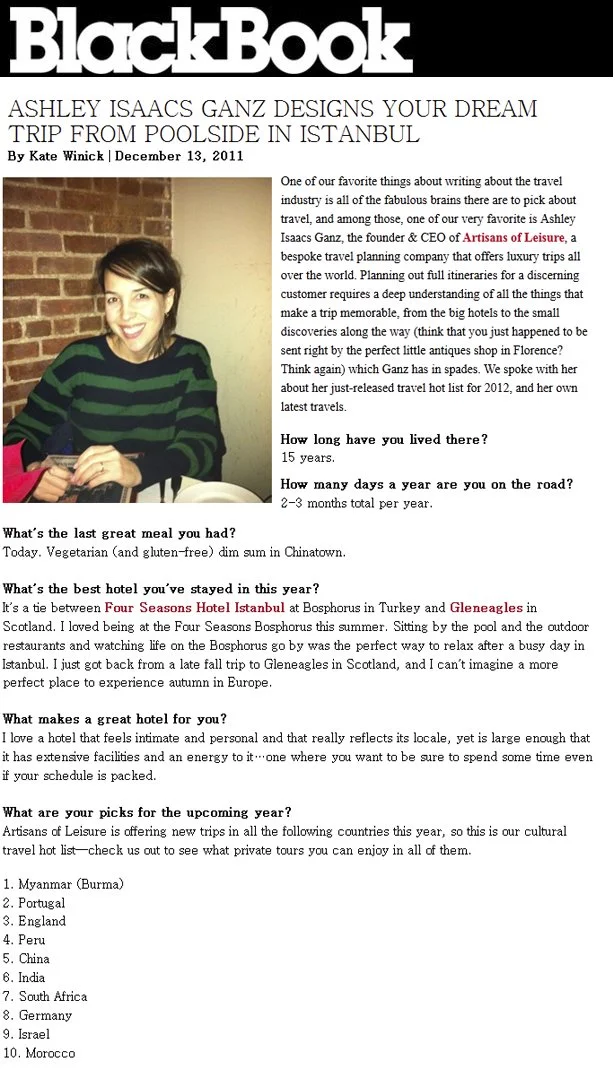 BlackBook Article