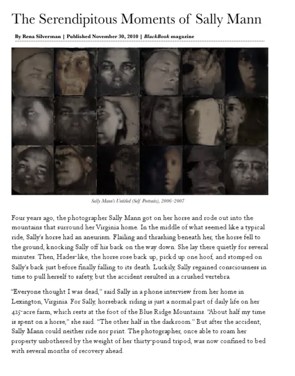 BalckBook Article