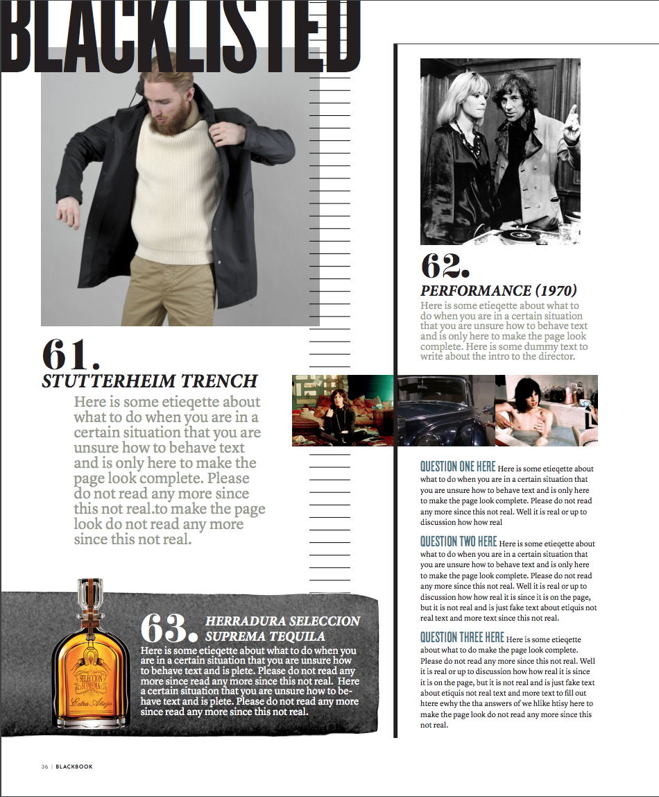 BlackBook Redesign 2