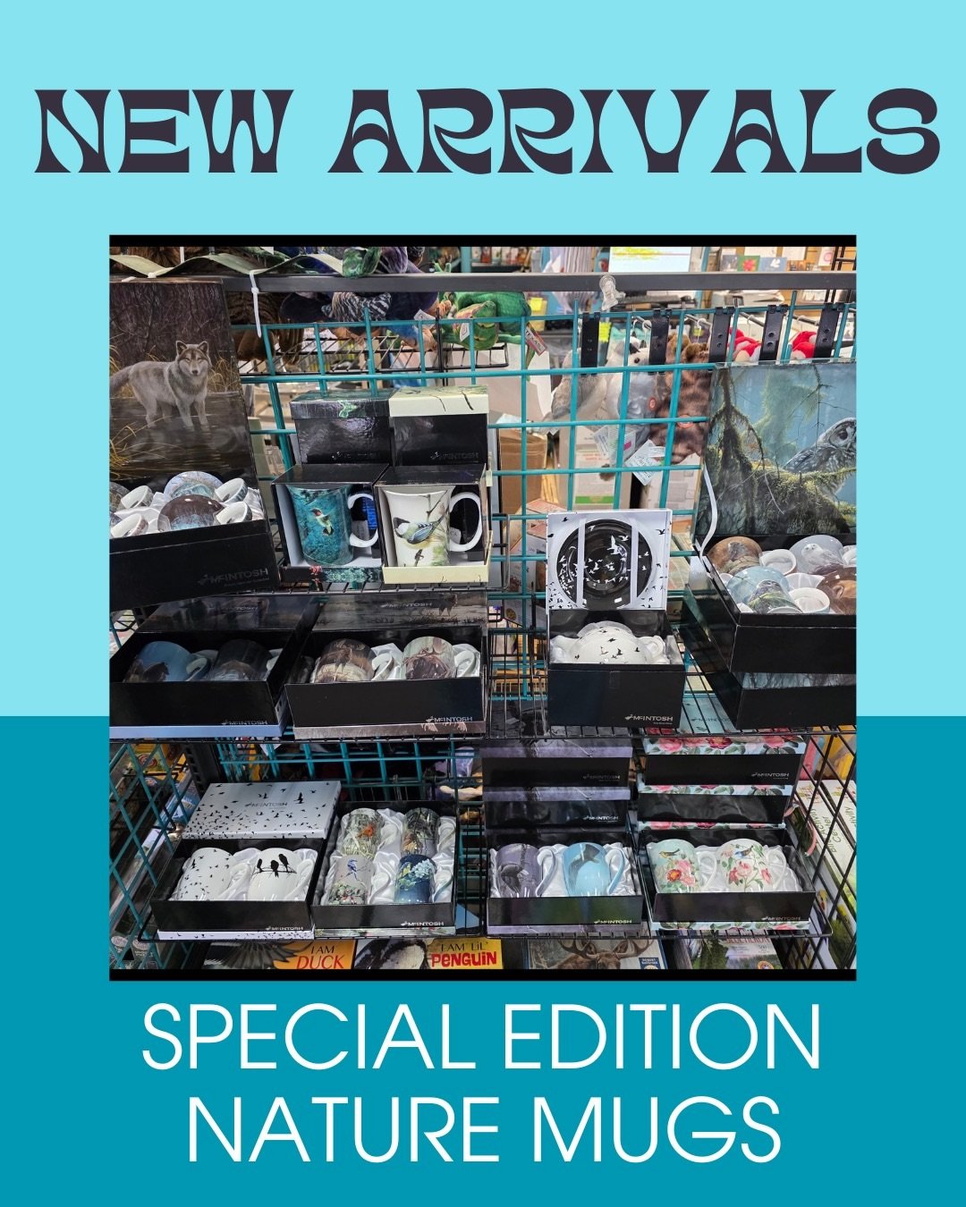 Cheers to the Weekend! ☕

Treat yourself (or the nature lover in your life) with our beautiful new mugs, now available in-store! Whether it&rsquo;s coffee, tea, or something spicy, these mugs are the perfect way to stay cozy this winter while enjoyin