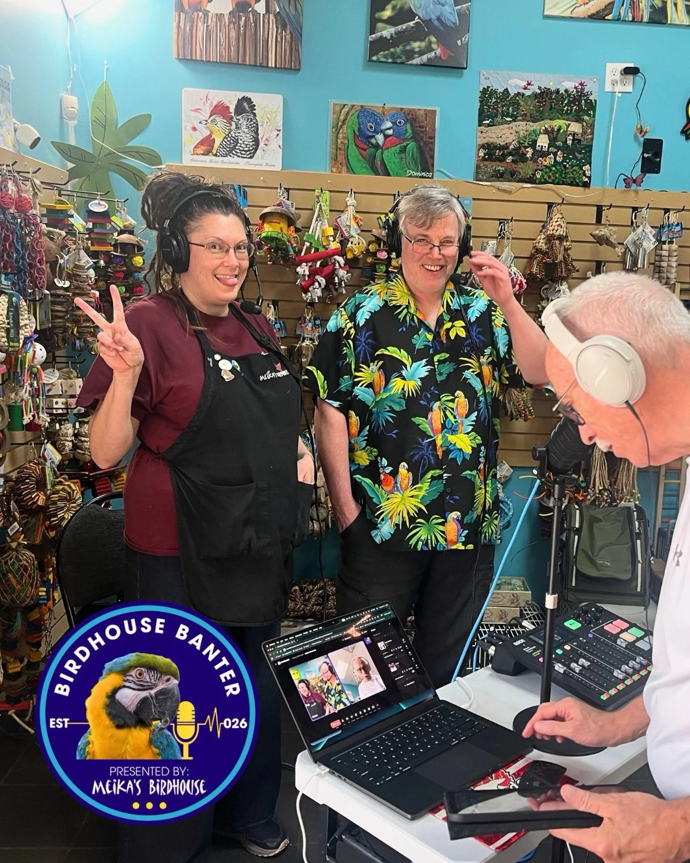 Have you checked out our new podcast, Birdhouse Banter, yet? 🐦🎙️

Here&rsquo;s a little behind-the-scenes fun&mdash;yes, we really did record live in Meika&rsquo;s birdhouse! 🪺✨

Give it a listen and let us know what you think. We&rsquo;d love to 
