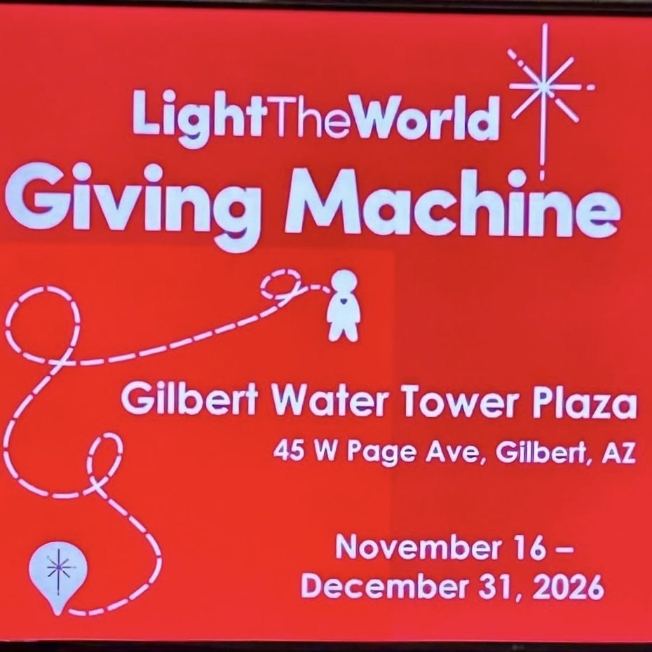LIGHT THE WORLD  Giving Machine