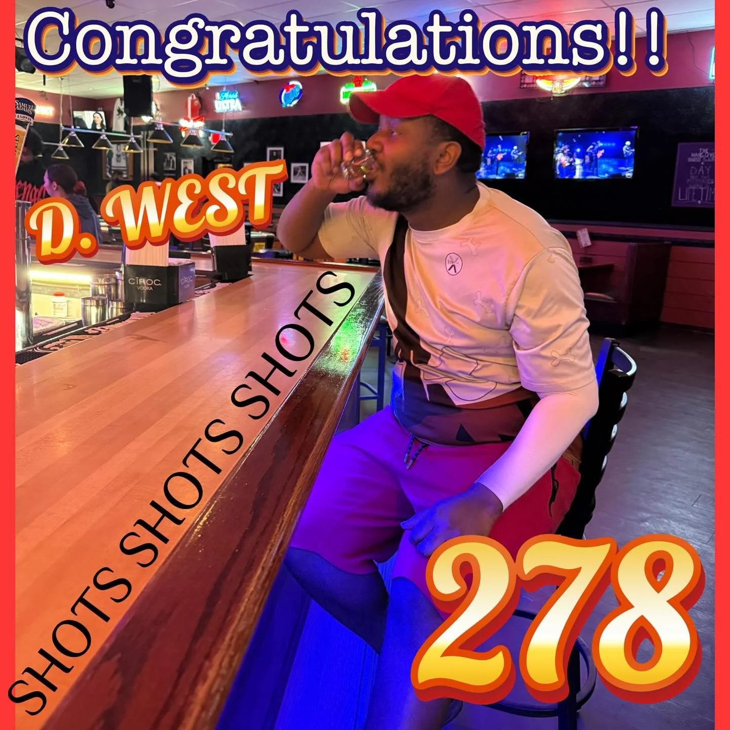 🚨HIGH🚨GAME🚨ALERT🚨 DOUBLE TROUBLE BOWLER D.WEST  HAD ANOTHER ALMOST PERFECT GAME TONIGHT!! 278!!