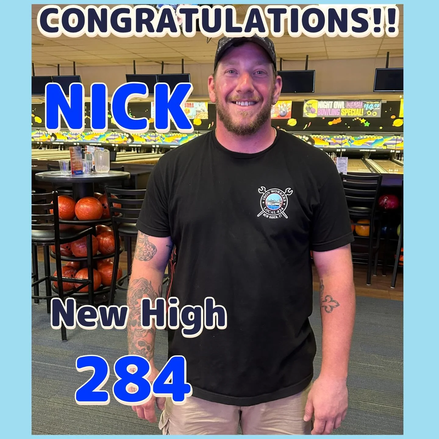 🚨HIGH🚨GAME🚨ALERT🚨 WE HAVE A NEW PERSONAL BEST FOR NICK DELPIER 284!!
